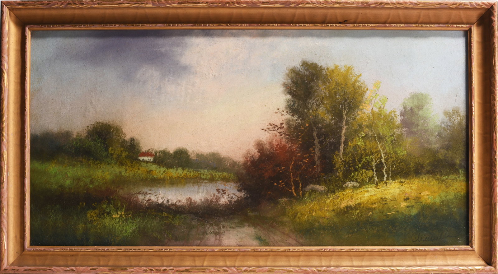 Signed Landscape Oil Painting (1 of 2)