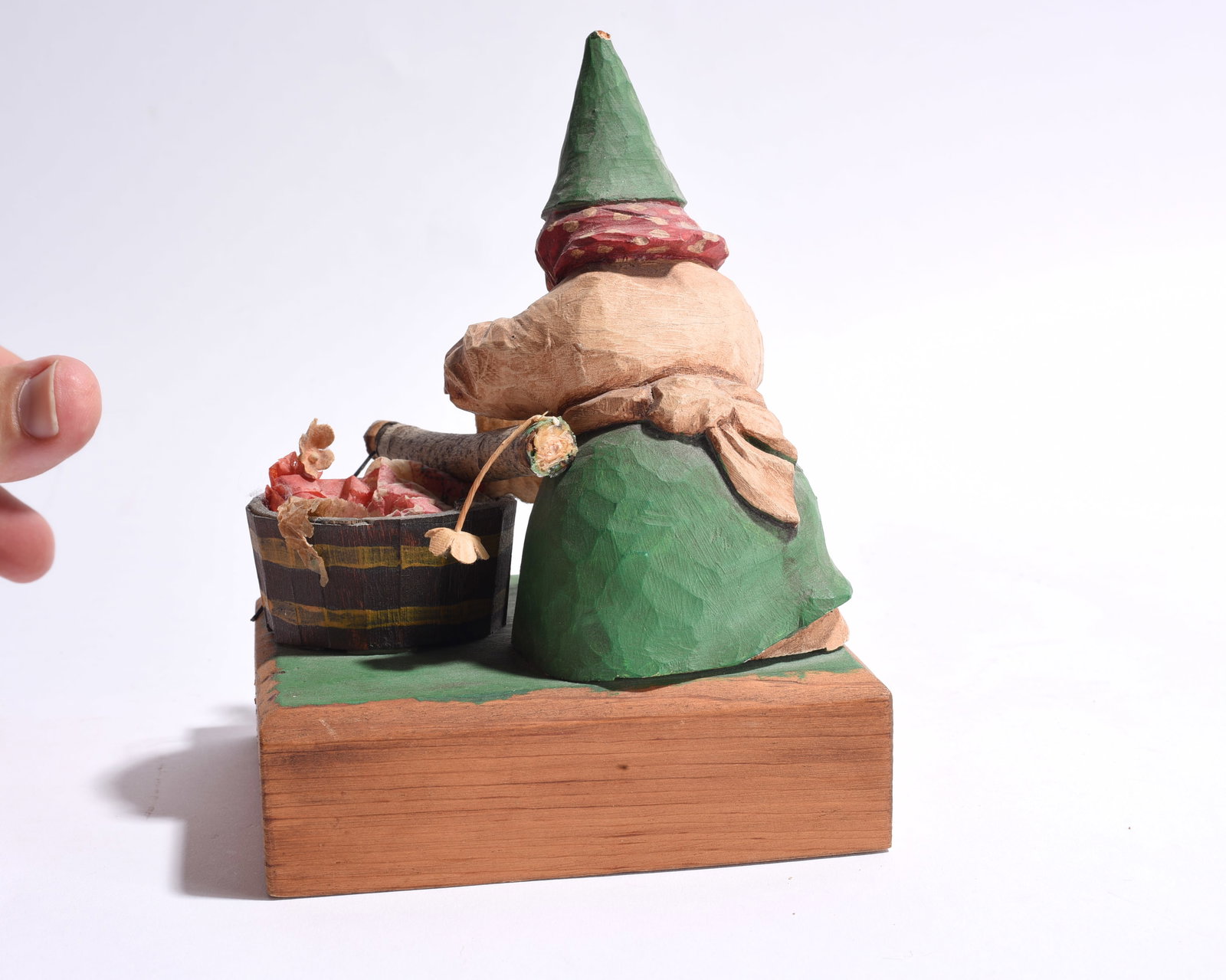 Carved Wooden Figure - 2
