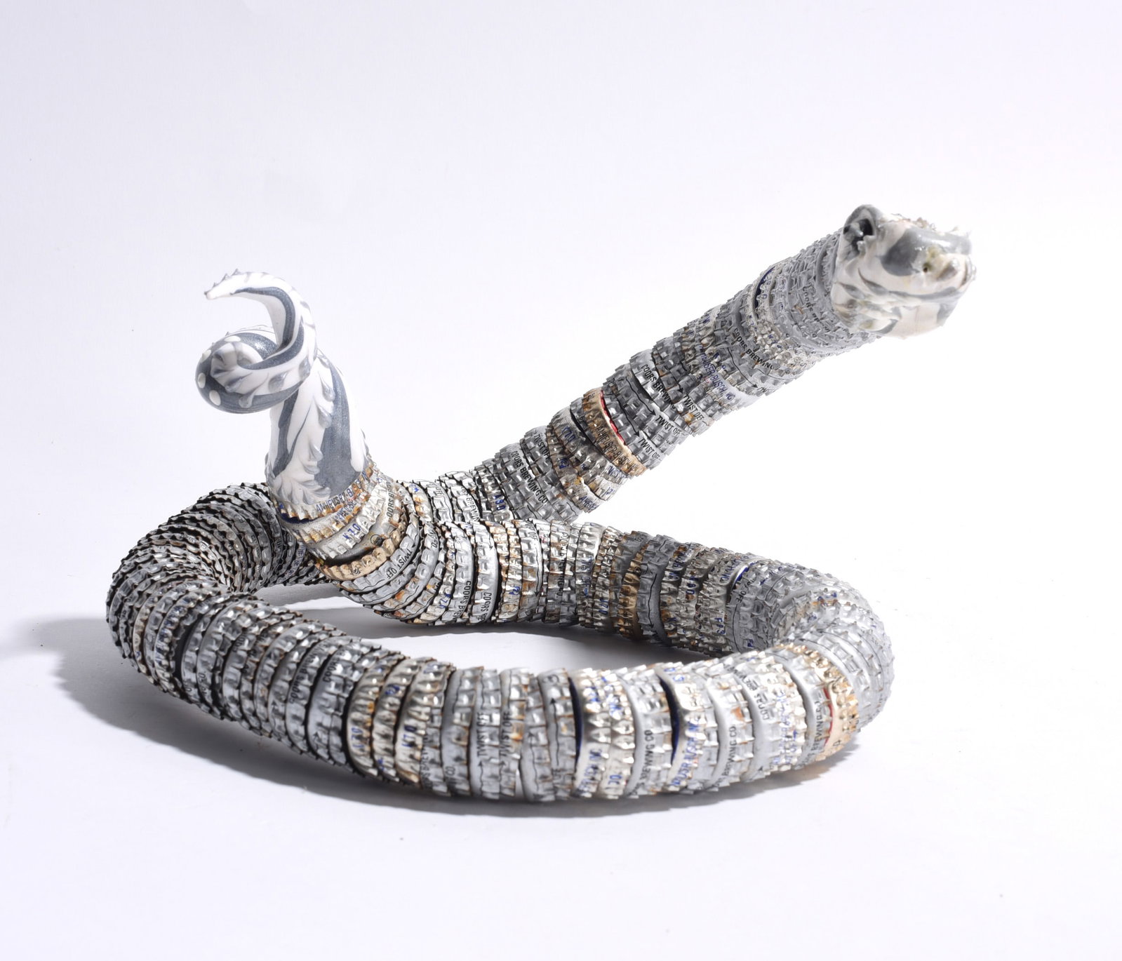 Folk Art Bottle Snake (1 of 3)