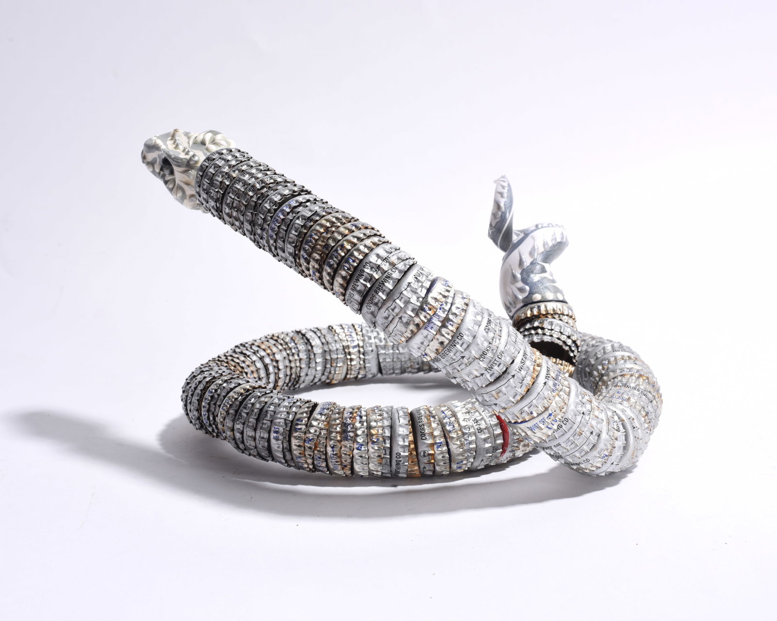 Folk Art Bottle Snake - 2