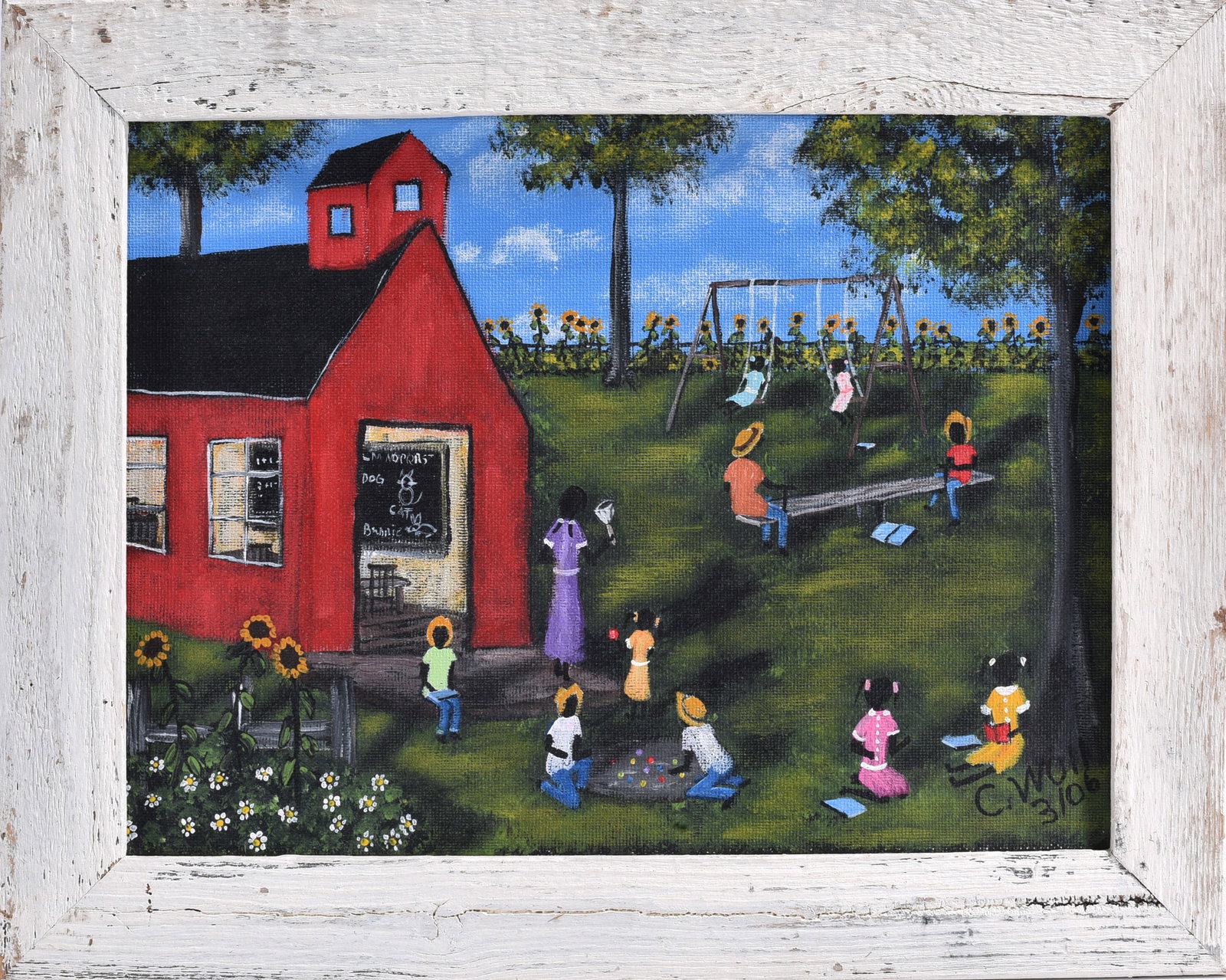 Chyrl Woll Folk Art Painting (1 of 2)