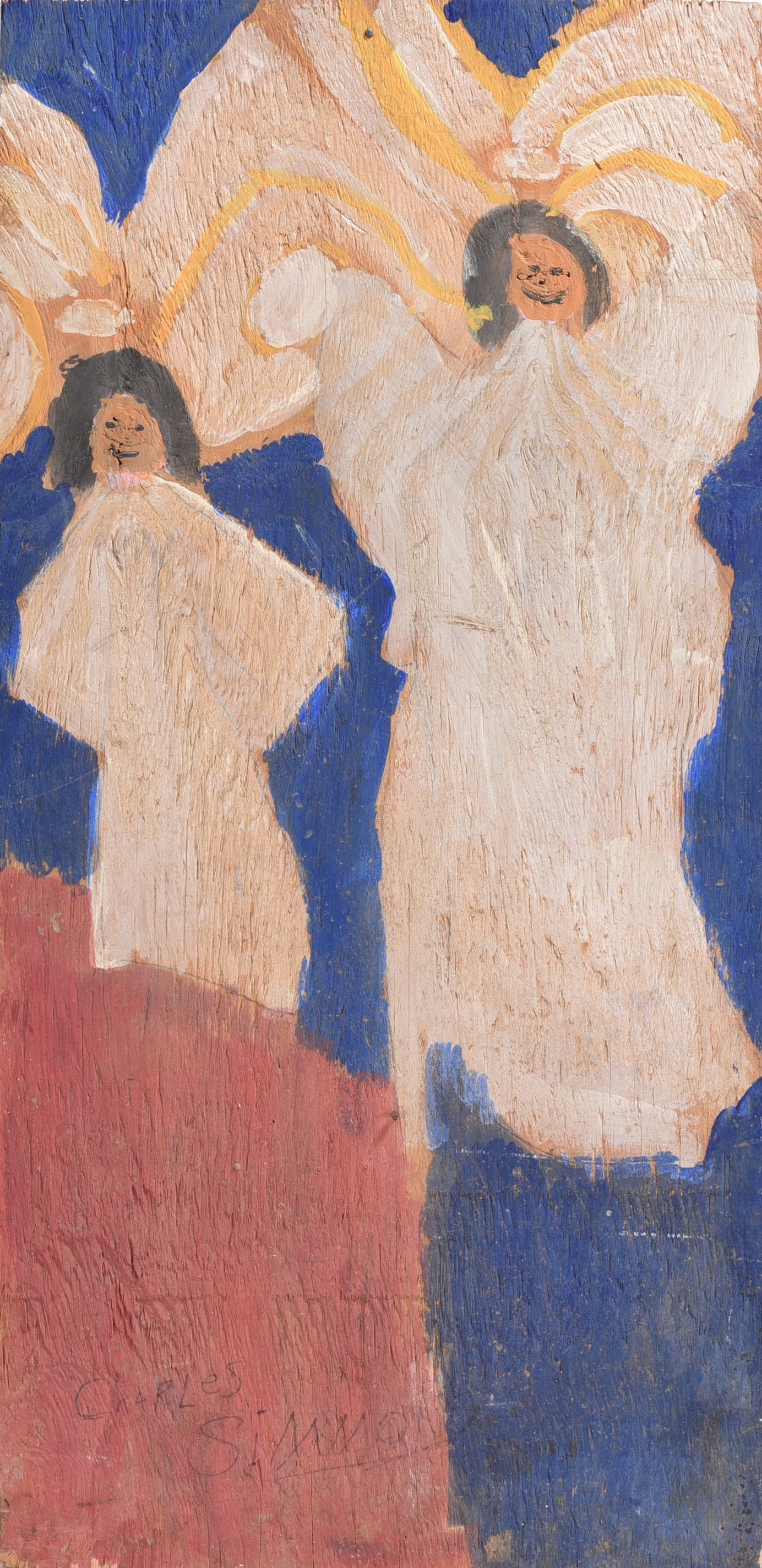 Charles Simmons Folk Art Painting (1 of 2)