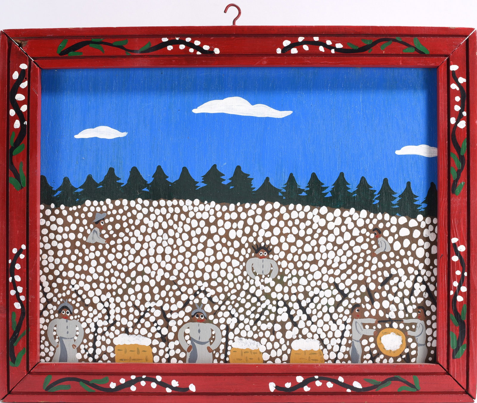Patience Hamilton Folk Art Painting (1 of 2)