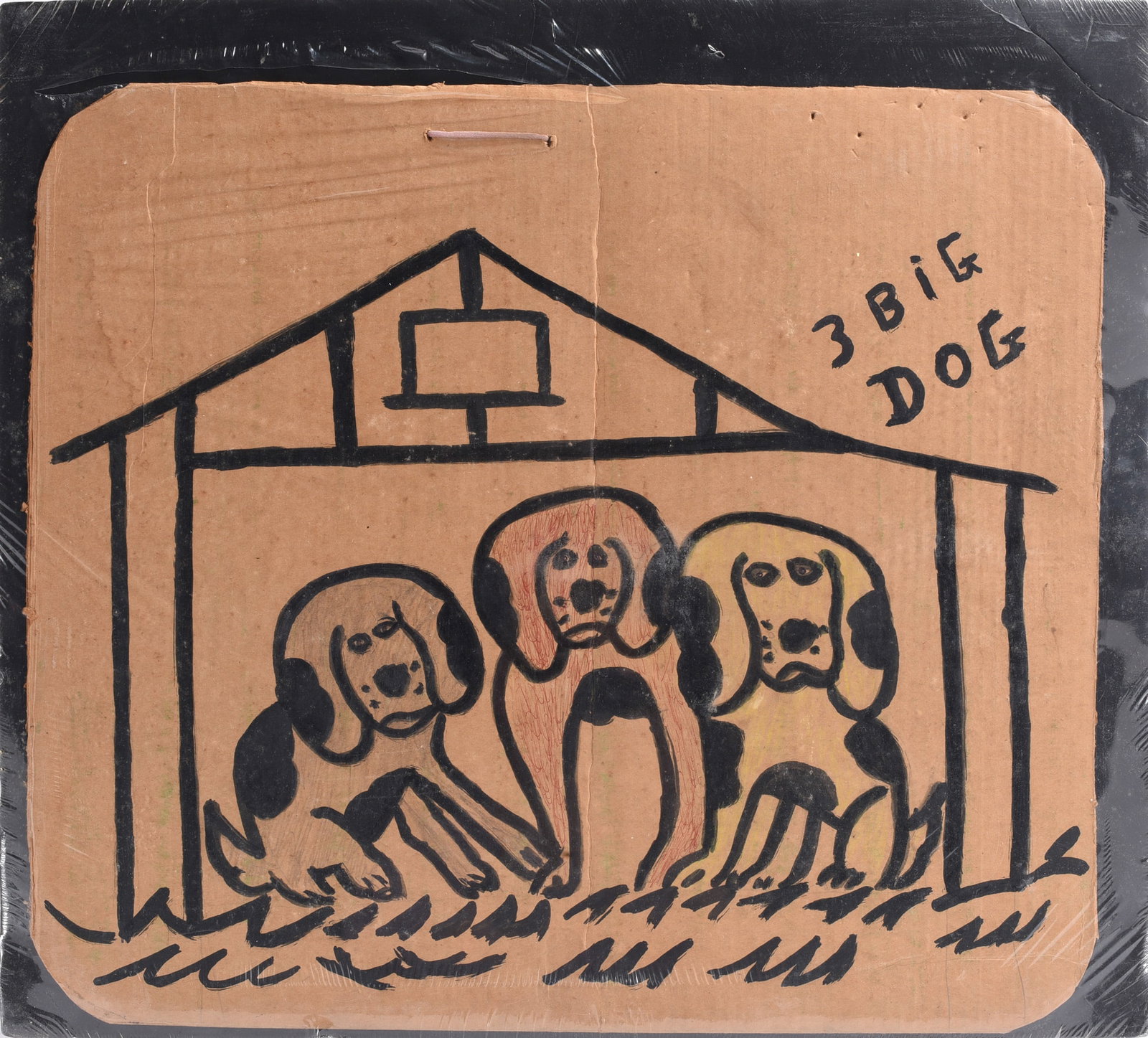 Alva Gene Dexhimer Folk Art Painting (1 of 2)