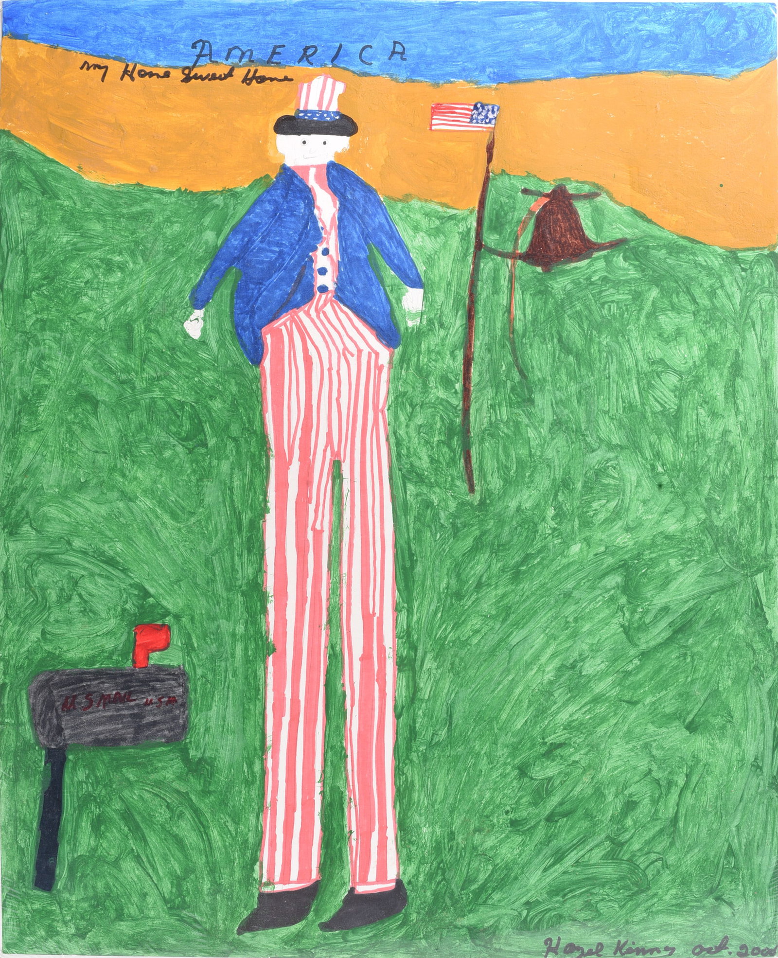 Hazel Kinney Folk Art (1 of 2)