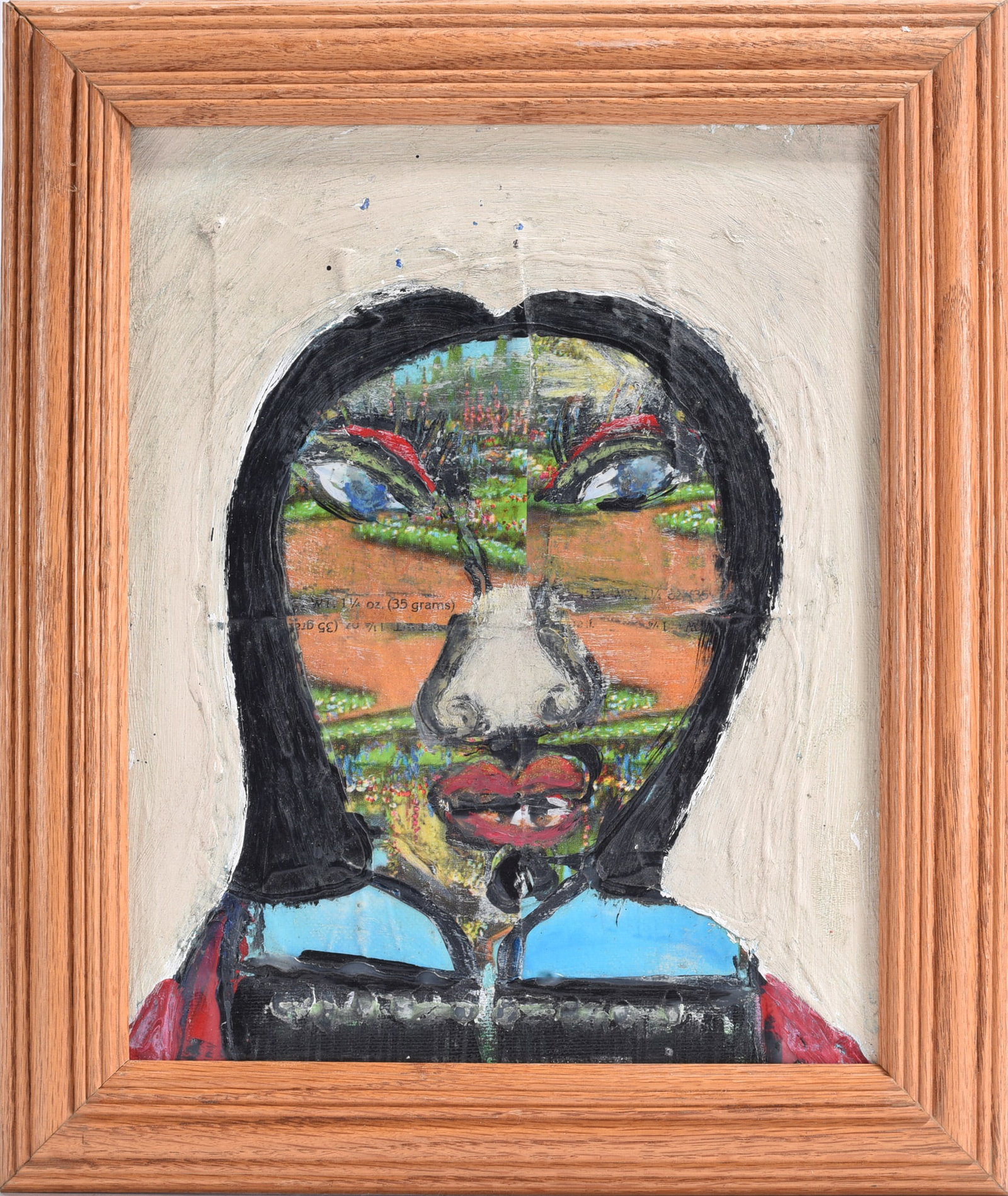 James Bloom Folk Art Painting (1 of 2)