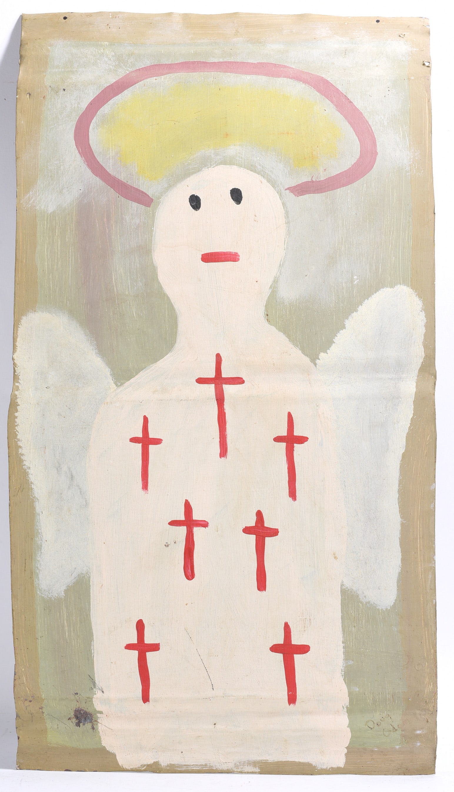 James Floyd Painting on Tin (1 of 2)