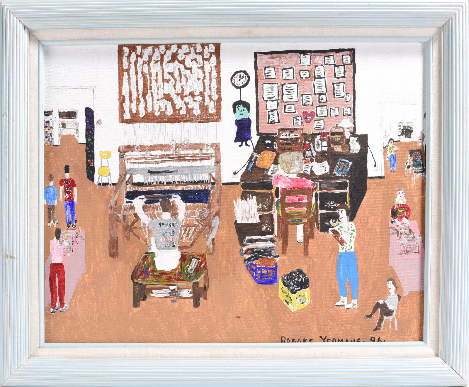 Brooks Yeomans Outsider Art Painting (1 of 2)