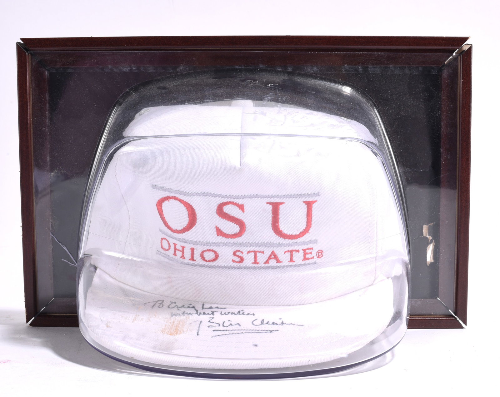 Bill Clinton Signed Ohio State Hat (1 of 3)
