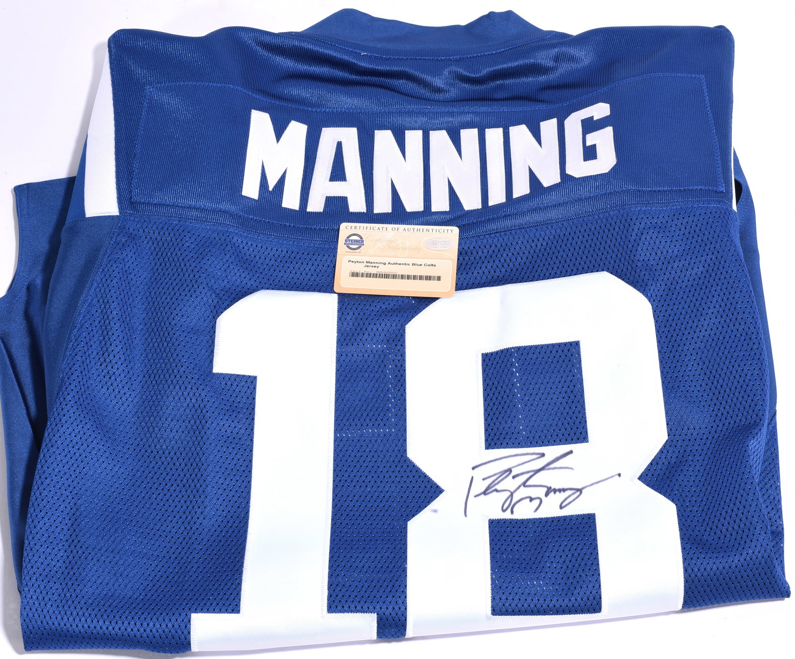 Autographed Peyton Manning Colts Jersey (1 of 3)