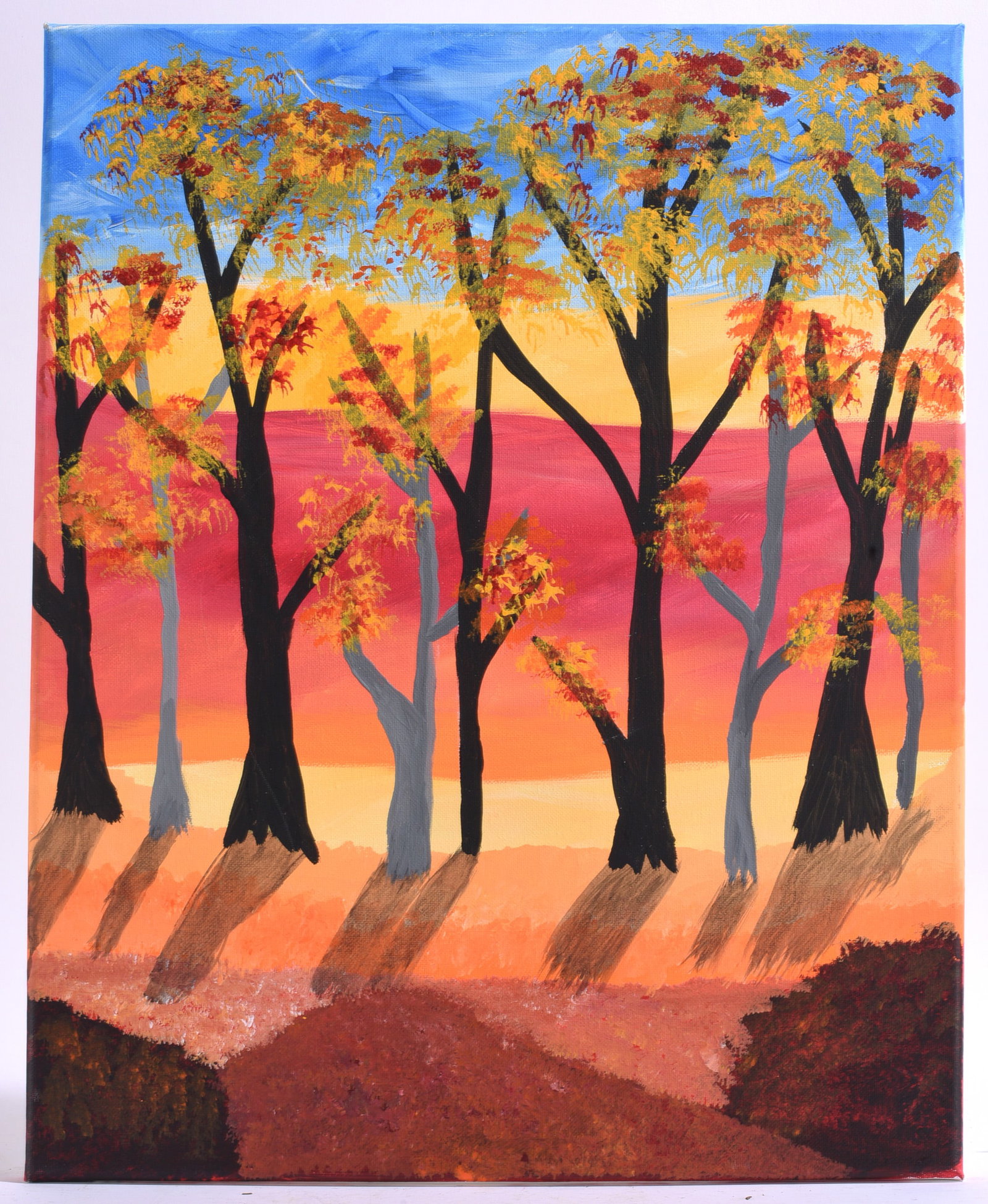 Autumn sunset landscape (1 of 2)
