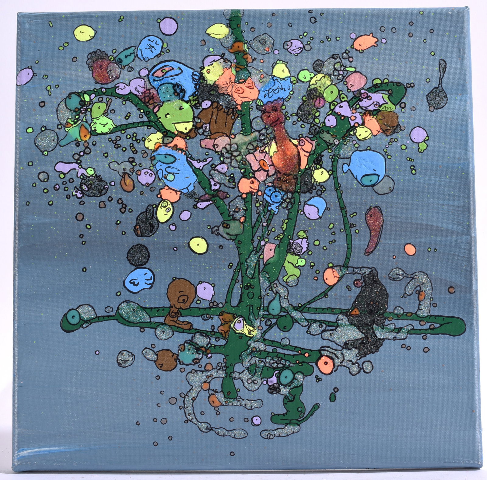 Contemporary Abstract Mixed Media Painting by Melissa Wineman (1 of 2)
