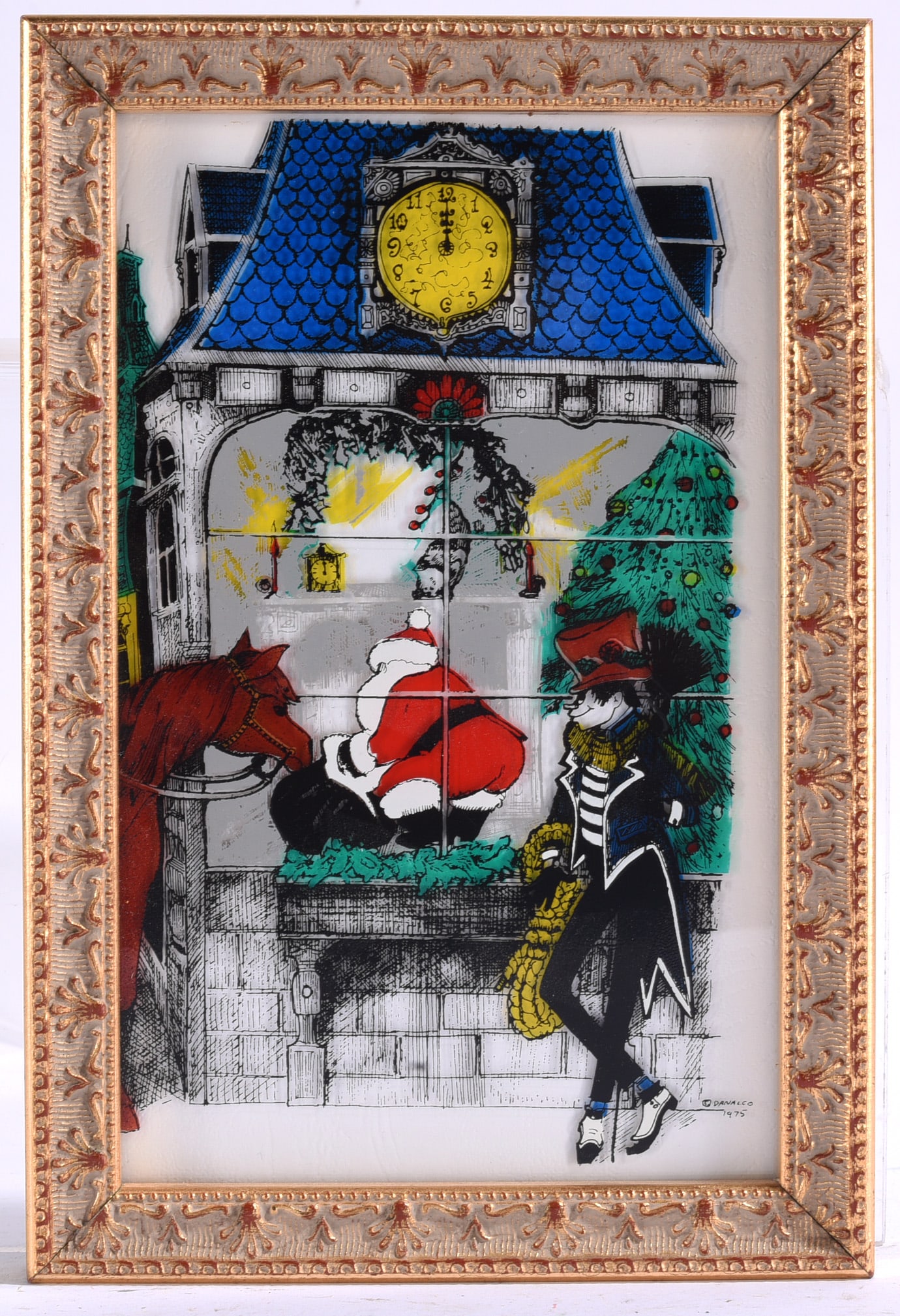 Danalco Christmas Window Scene Print (1 of 2)