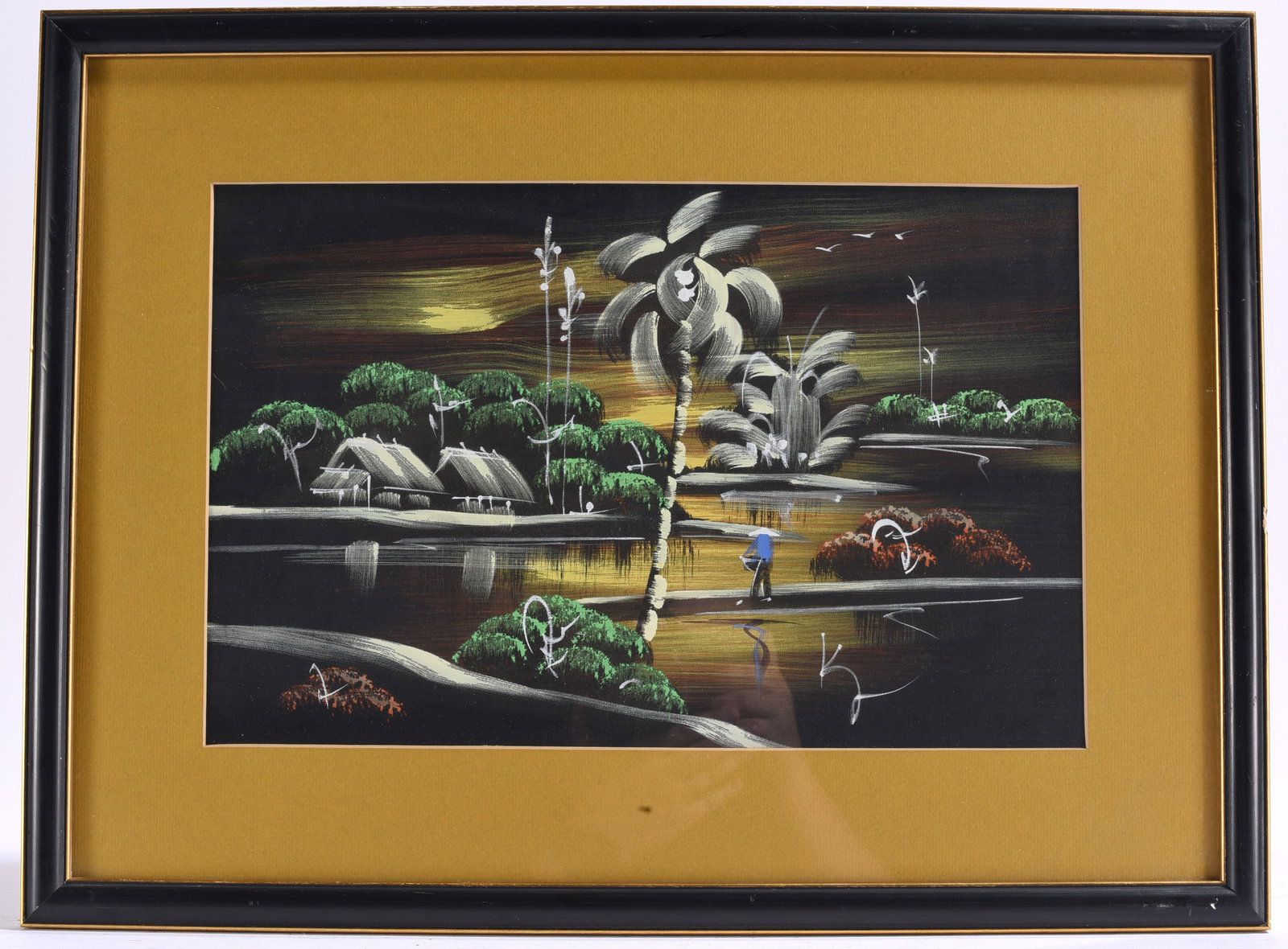 Asian Print Framed (1 of 2)
