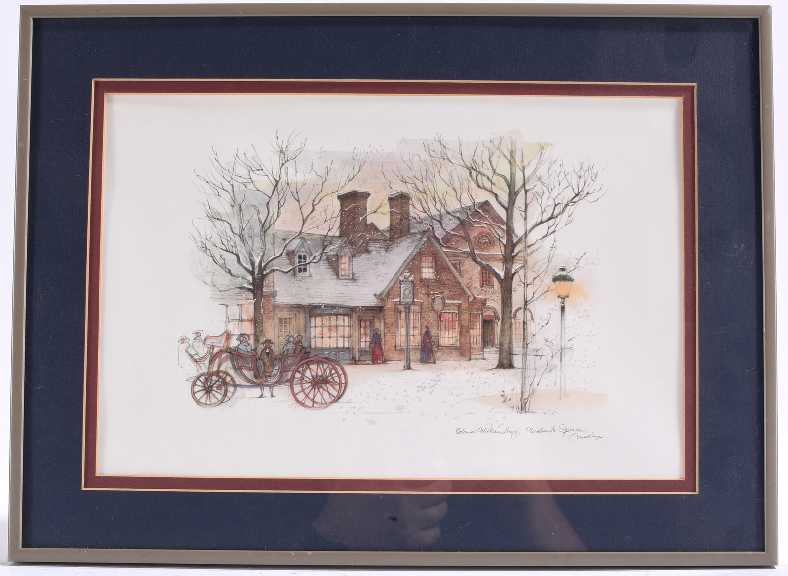 Colonial Williamsburg Merchant's Square Print (1 of 1)