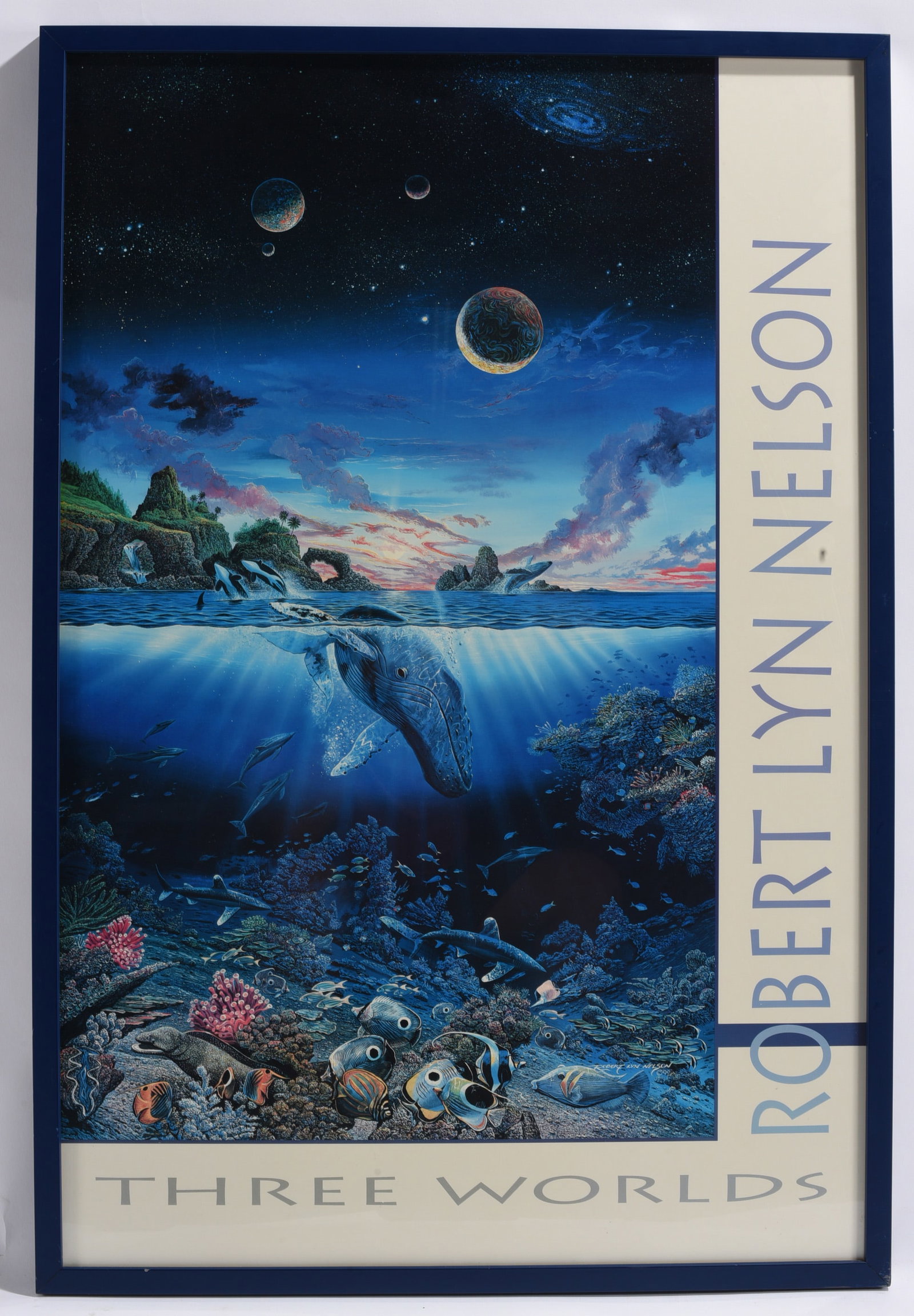 Robert Lyn Nelson "Three Worlds" Framed Print (1 of 1)