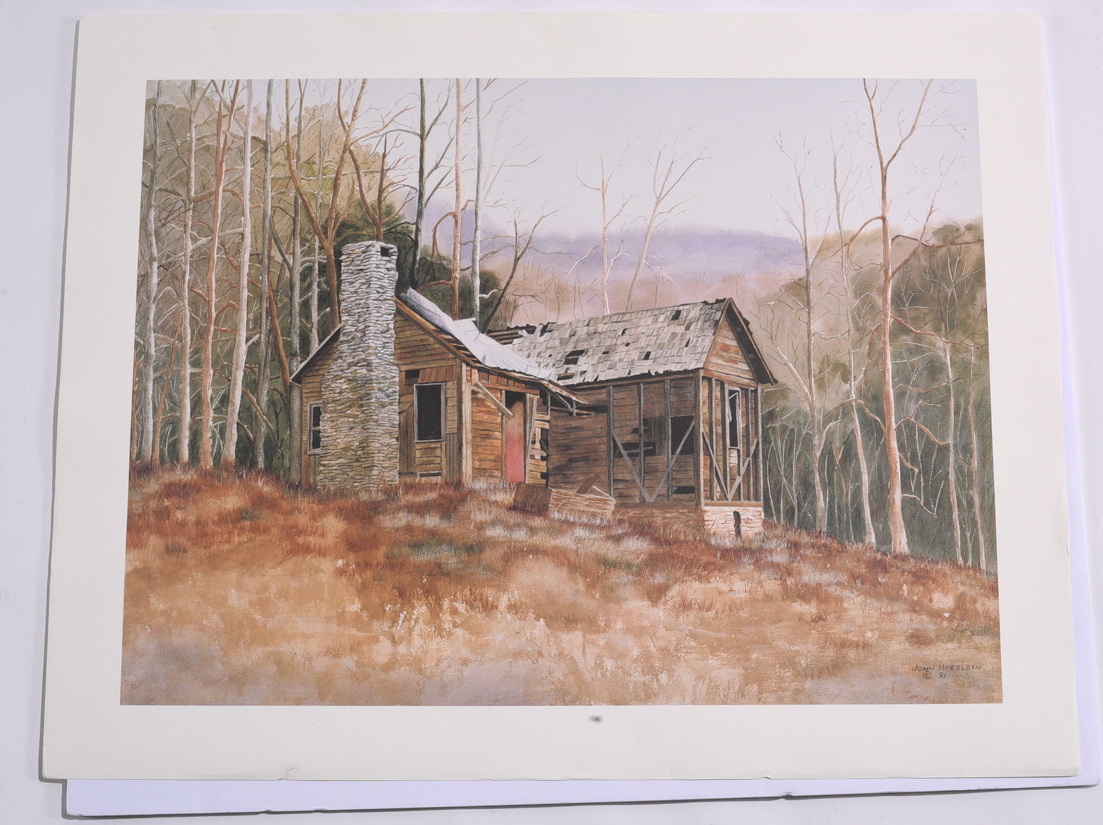 John Moeslein Rustic Cabin Print (1 of 1)