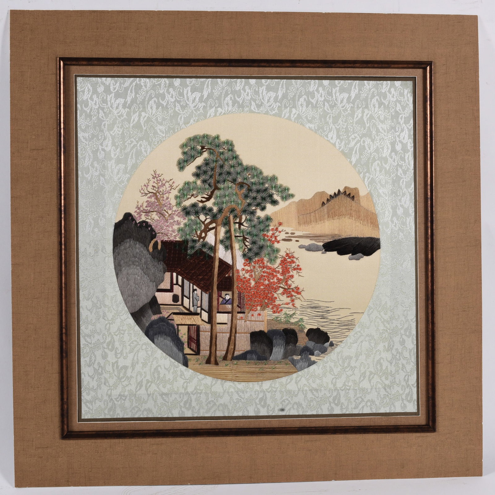 Asian Silk Embroidery Landscape (1 of 1)