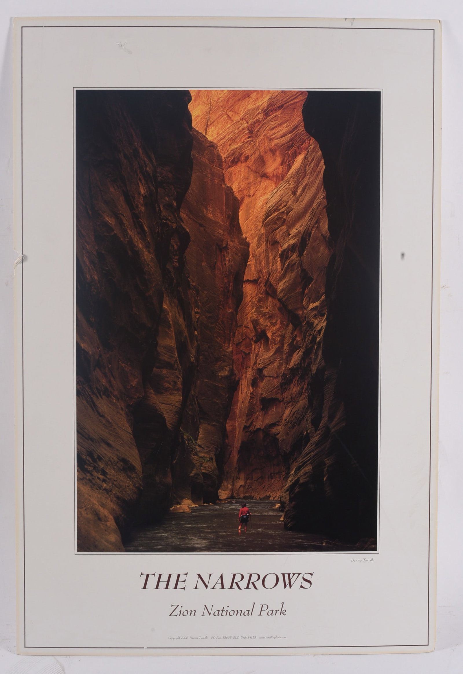 The Narrows Zion National Park Photographic Poster (1 of 1)