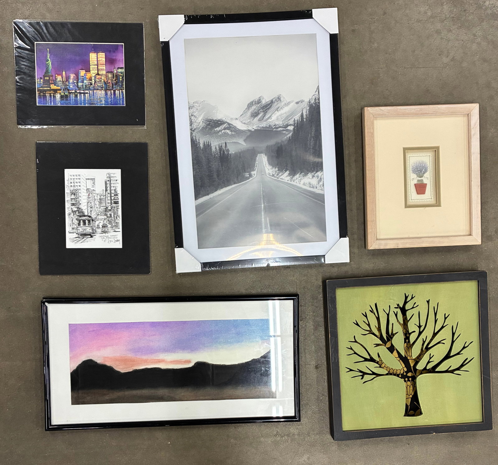 Assorted Contemporary Landscape & Decorative Wall Art Collection (1 of 1)