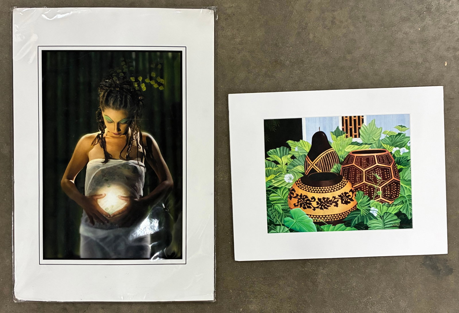 Assorted Matted Photography & Art Print Collection (1 of 1)