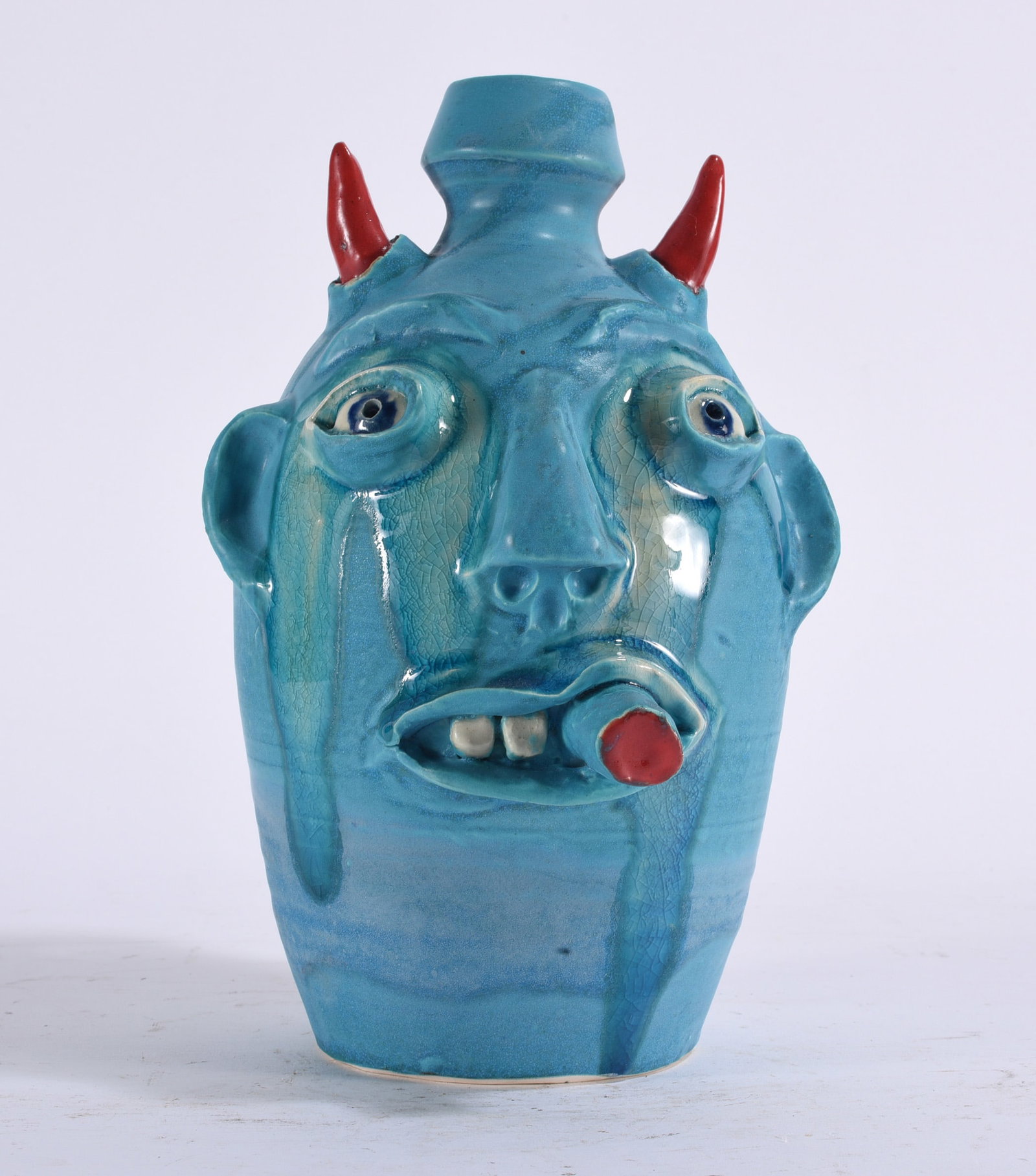 Randy Tobias Face Jug (1 of 4)