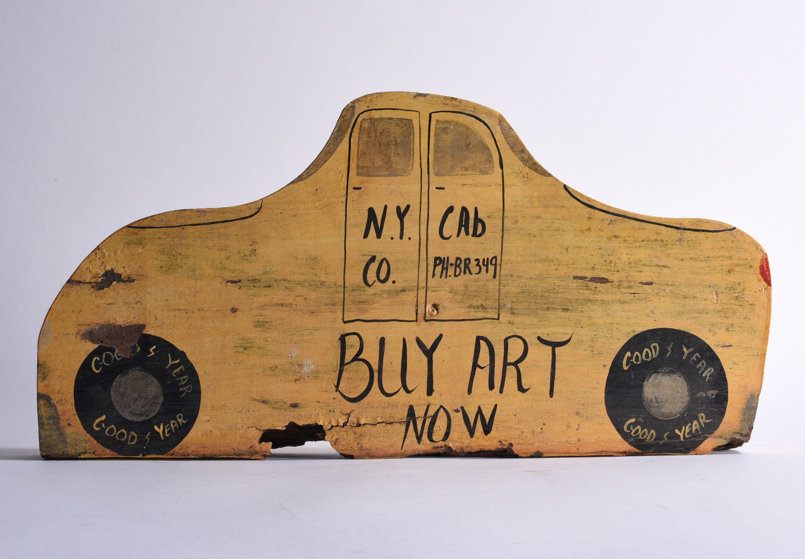 Benny Carter Folk Art Environmental Taxi Cab
