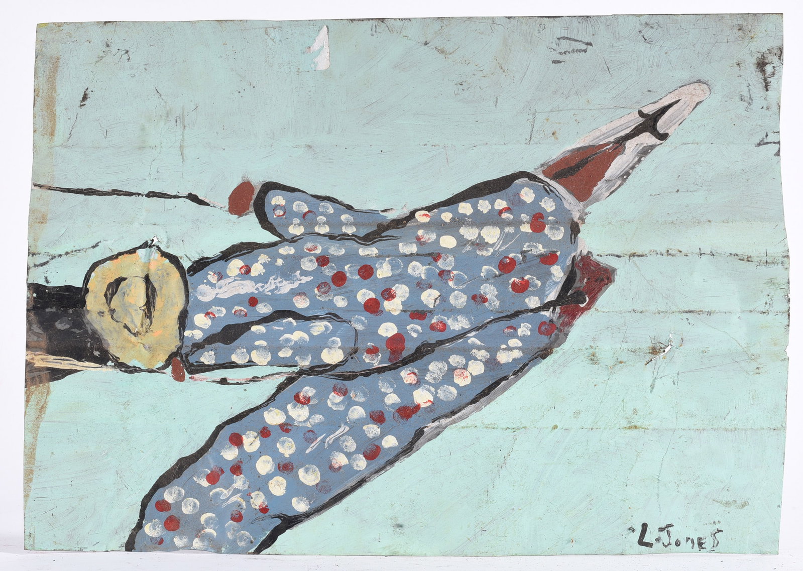 Leonard Jones Folk Art Painting