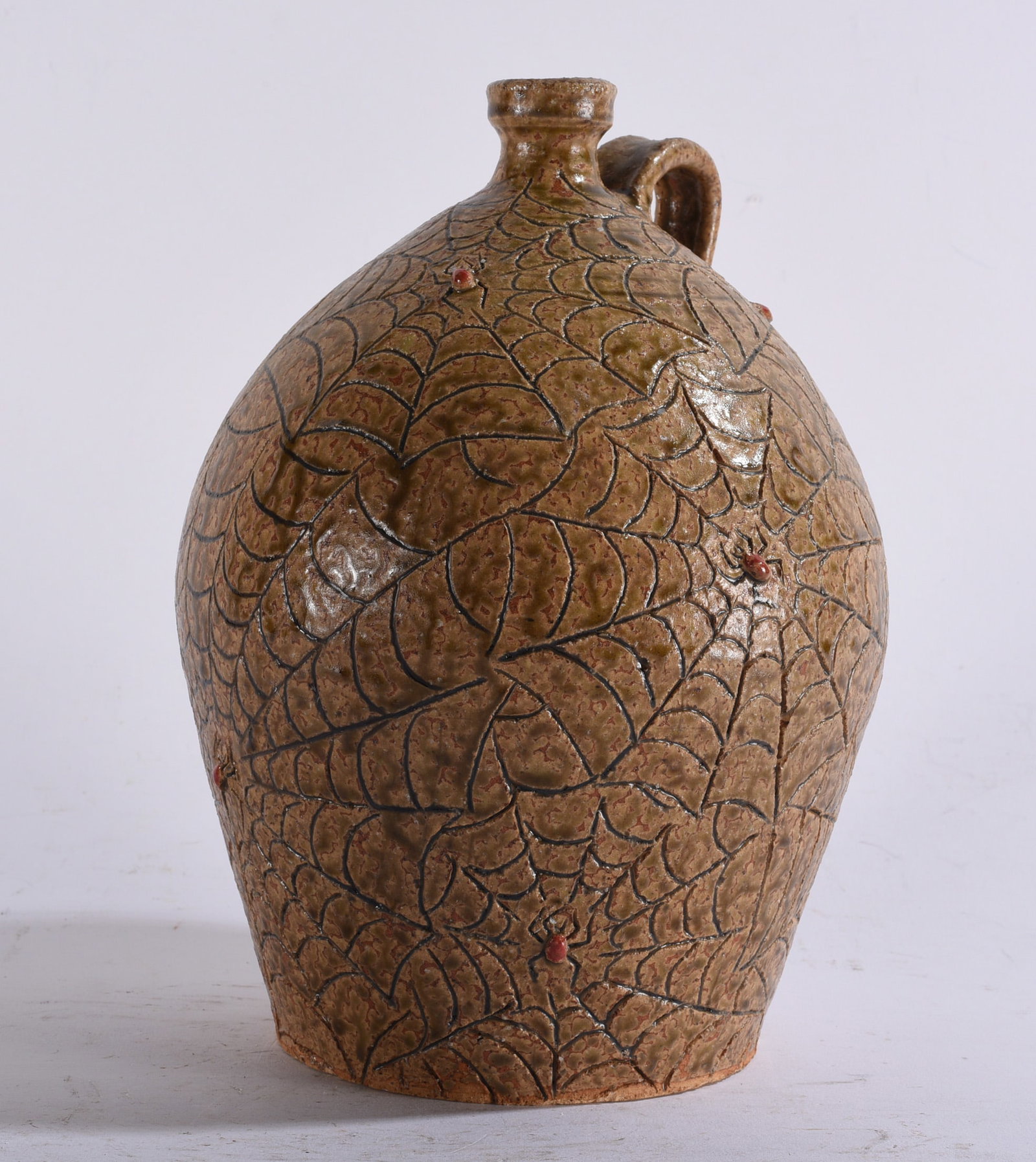 Marvin Bailey Spider Web Jug (1 of 7)