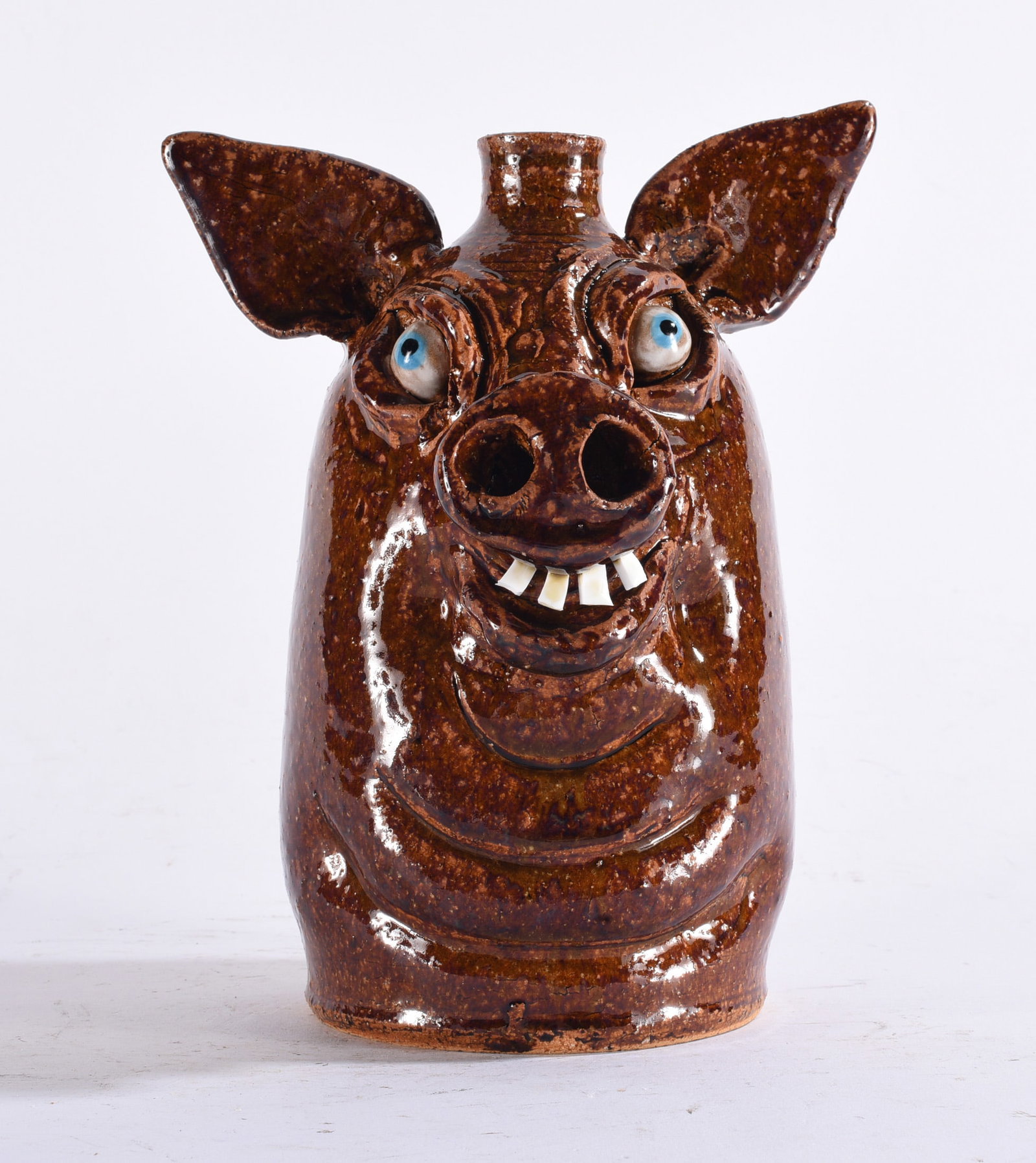 Marvin Bailey Pig Face Jug (1 of 4)