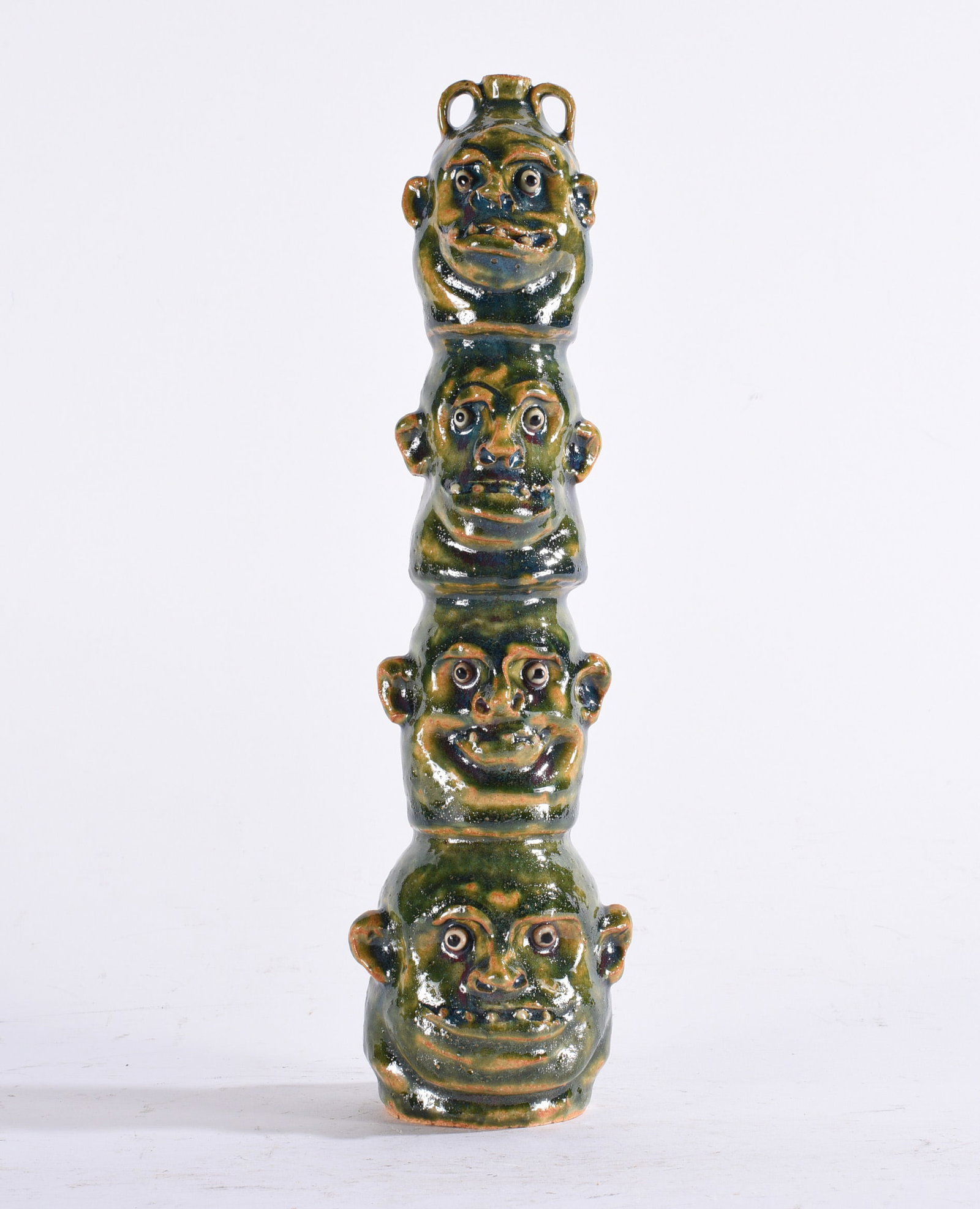 Marvin Bailey Totem Face Jug (1 of 4)