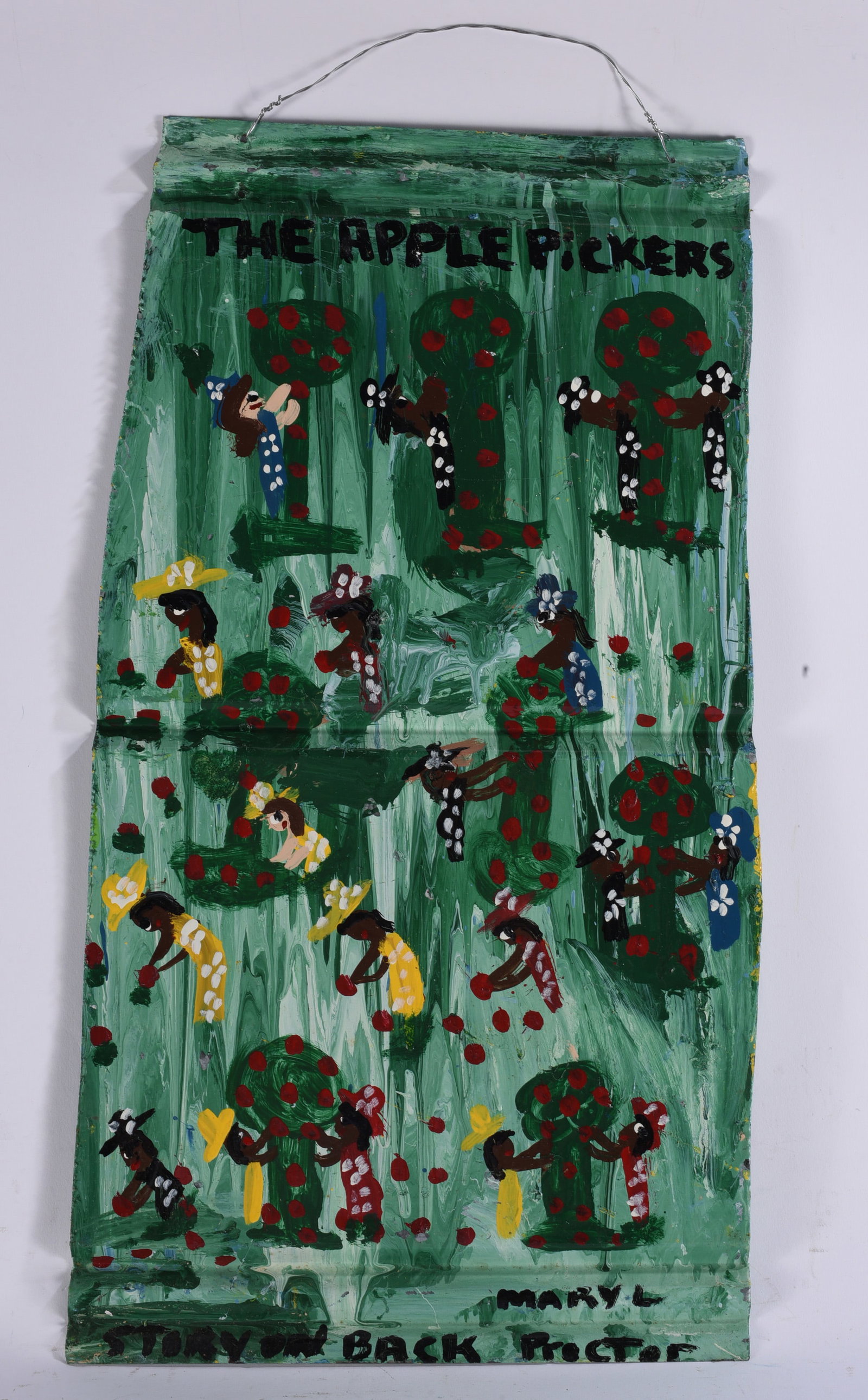 Mary Proctor Folk Art Painting (1 of 3)