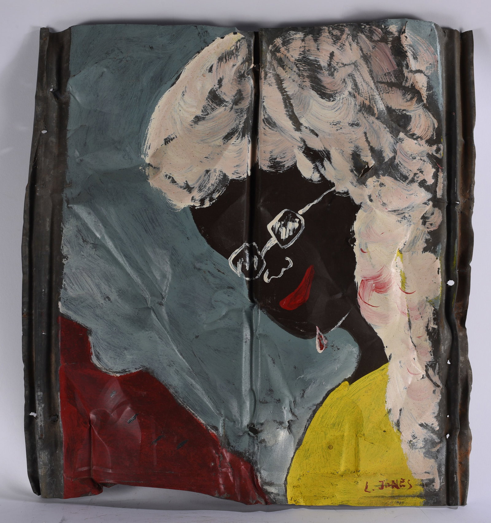 Leonard Jones Folk Art Painting (1 of 4)