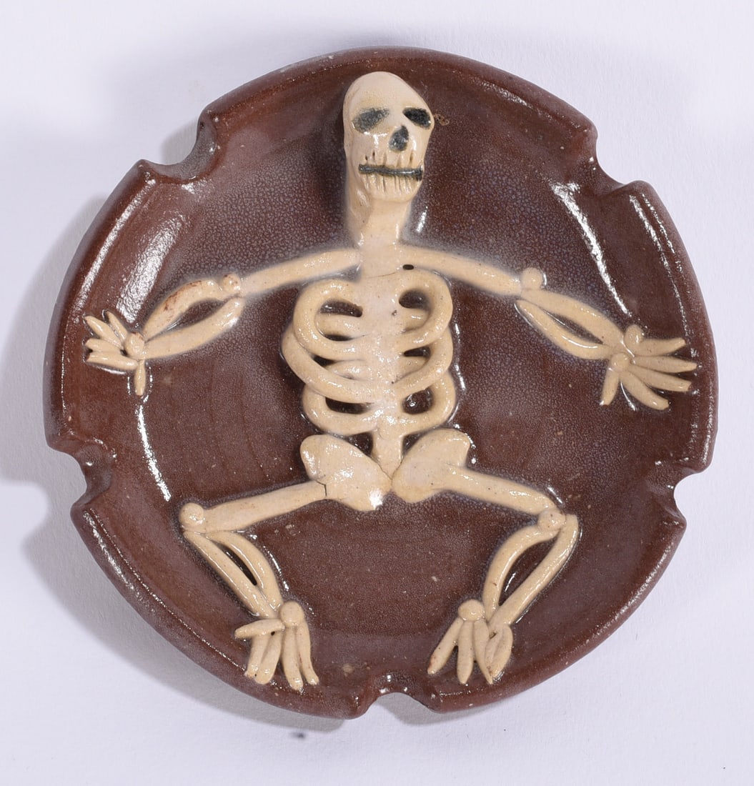 Stacy Lambert Skeleton Dish (1 of 2)