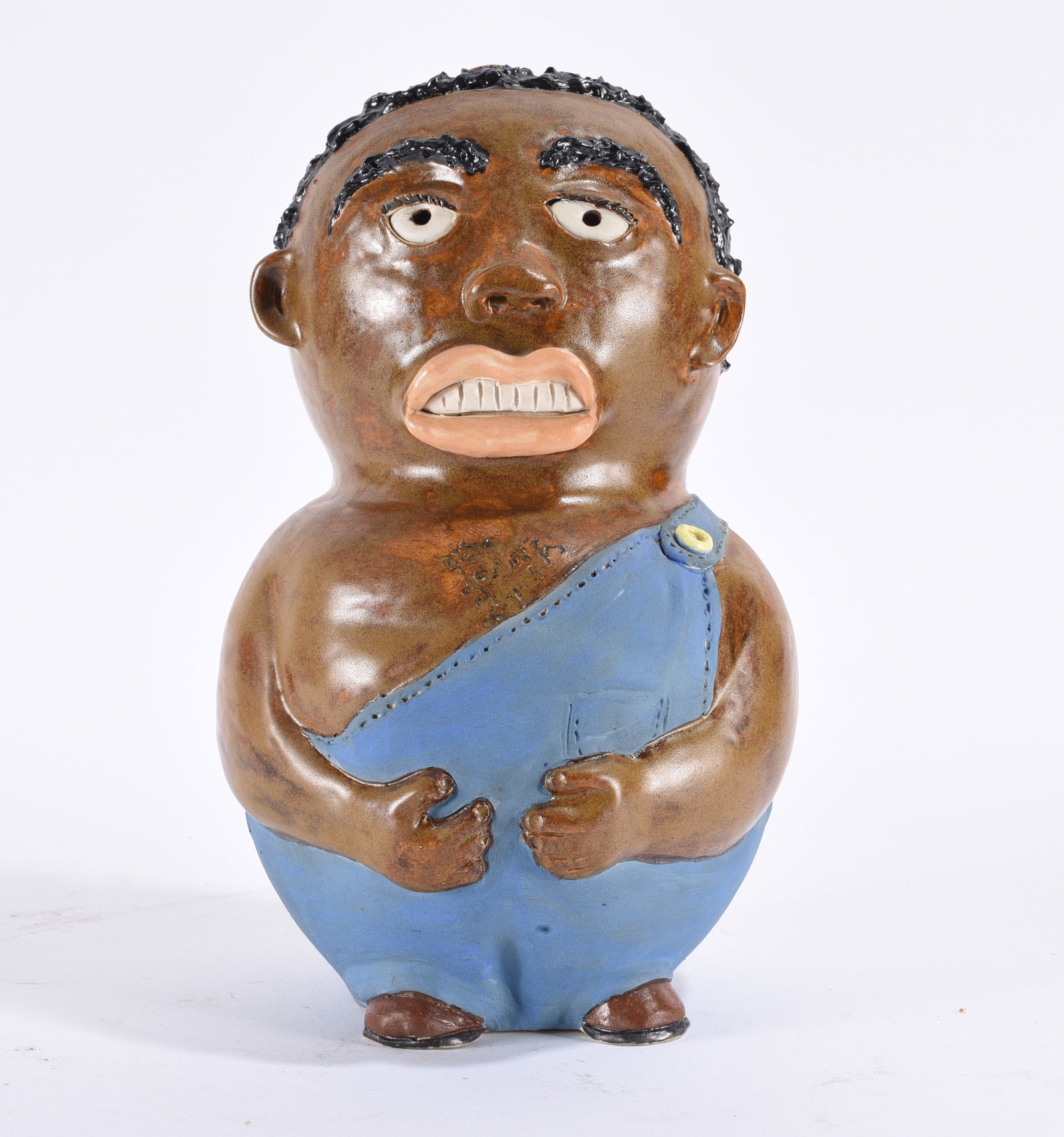 Rodney Leftwich Folk Pottery Figural (1 of 5)