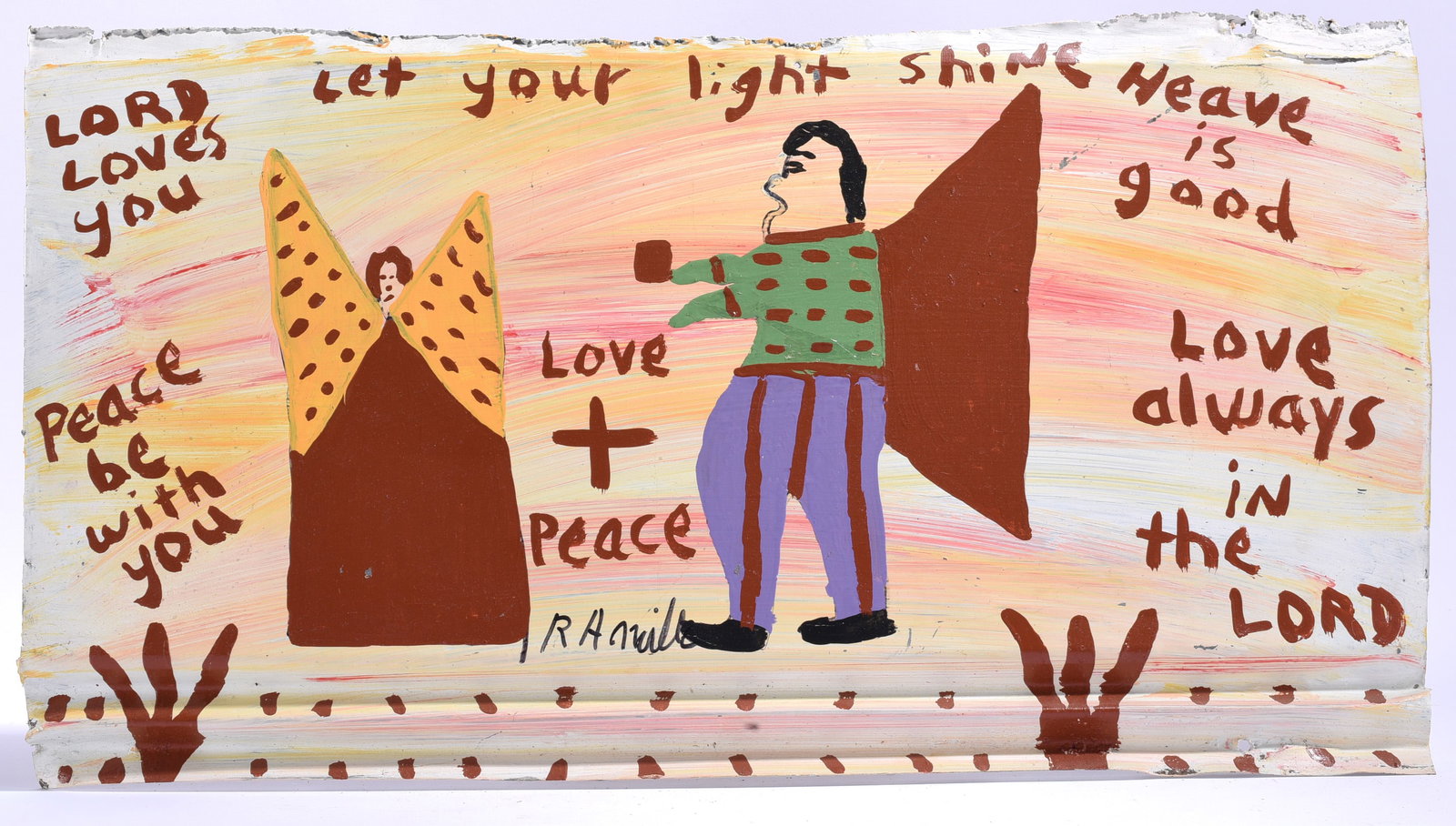 RA Miller Mixed Media on Tin (1 of 2)