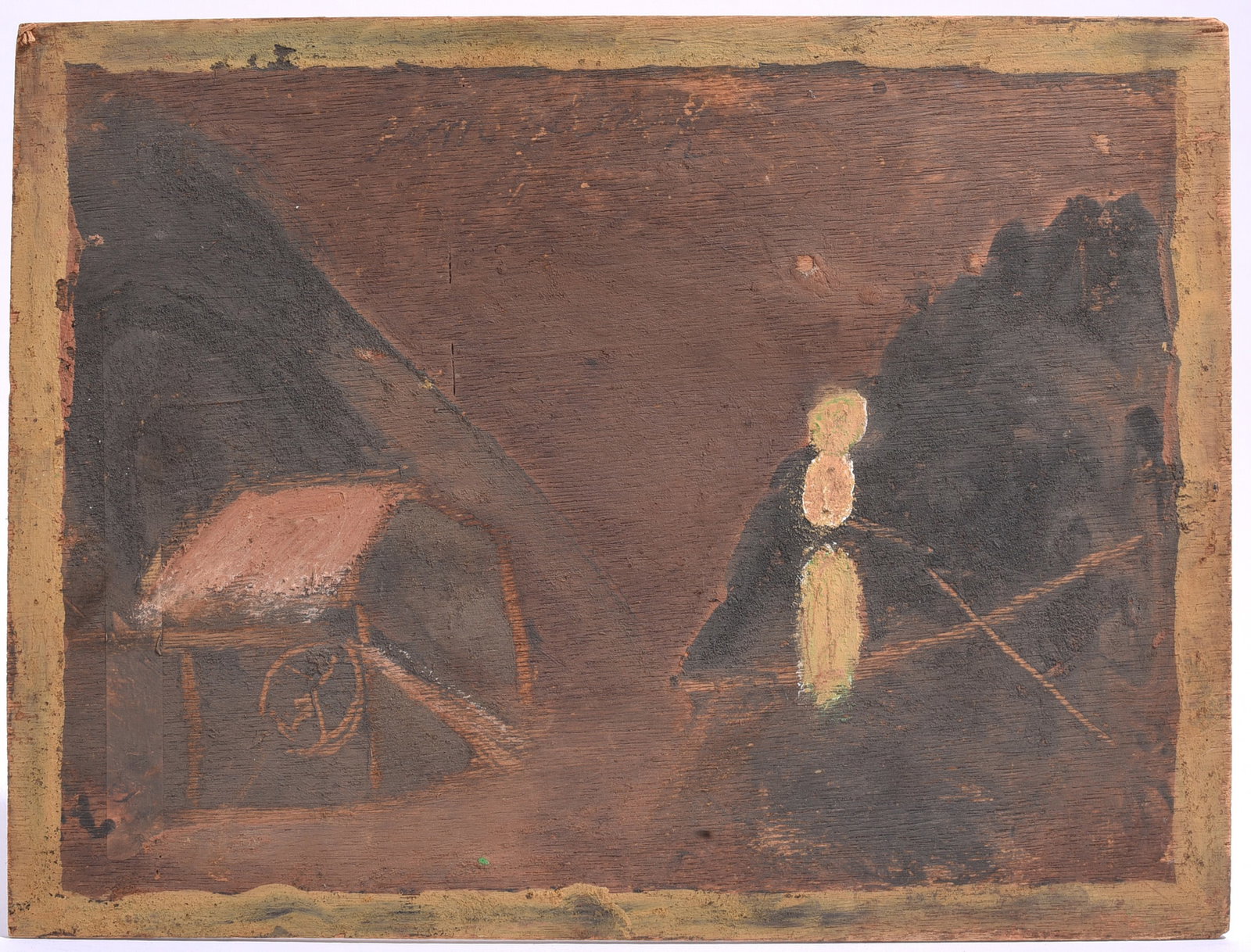 Jimmy Lee Suduth Folk Art Painting (1 of 2)