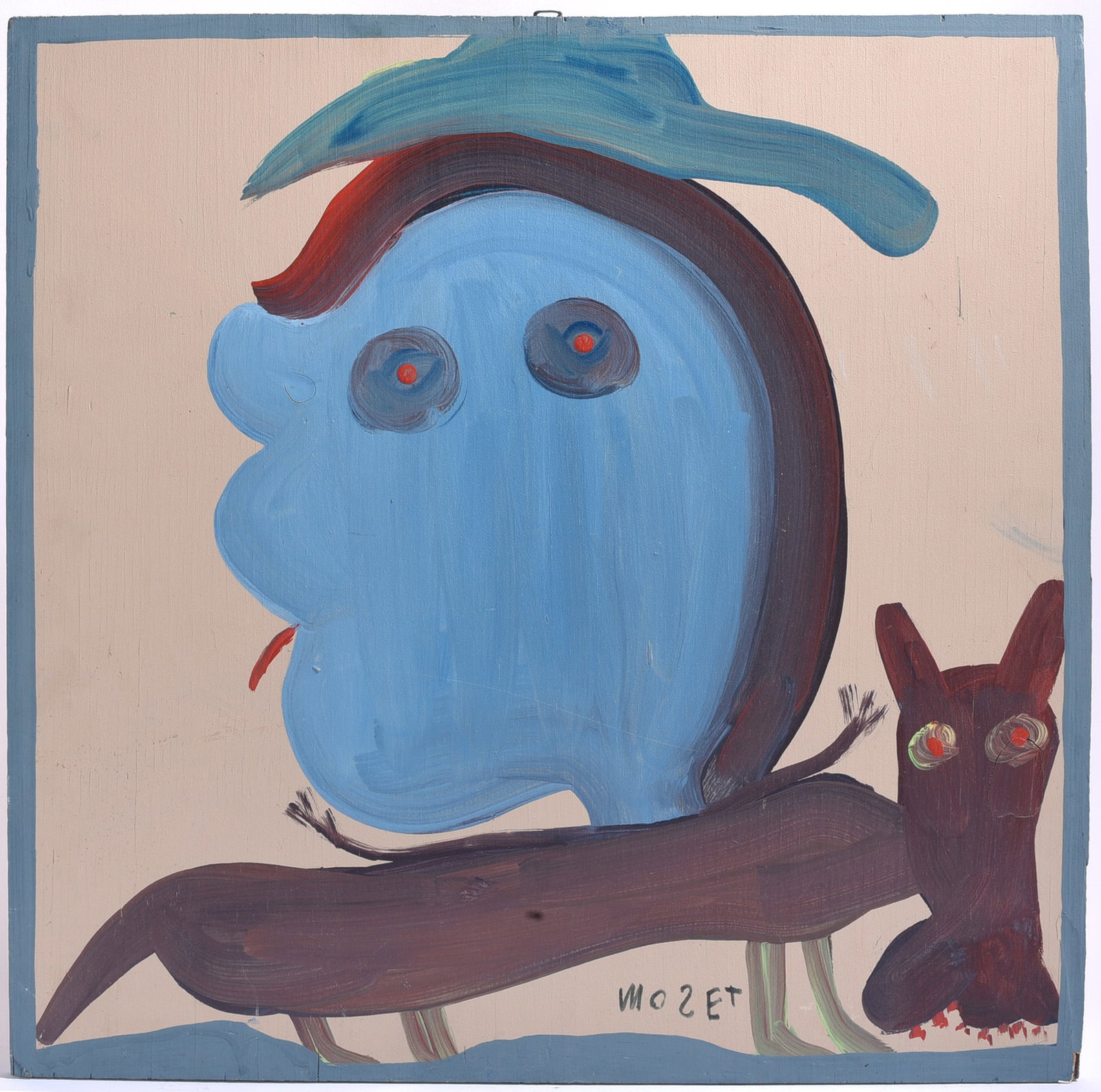Mose Tolliver Folk Art Painting (1 of 2)