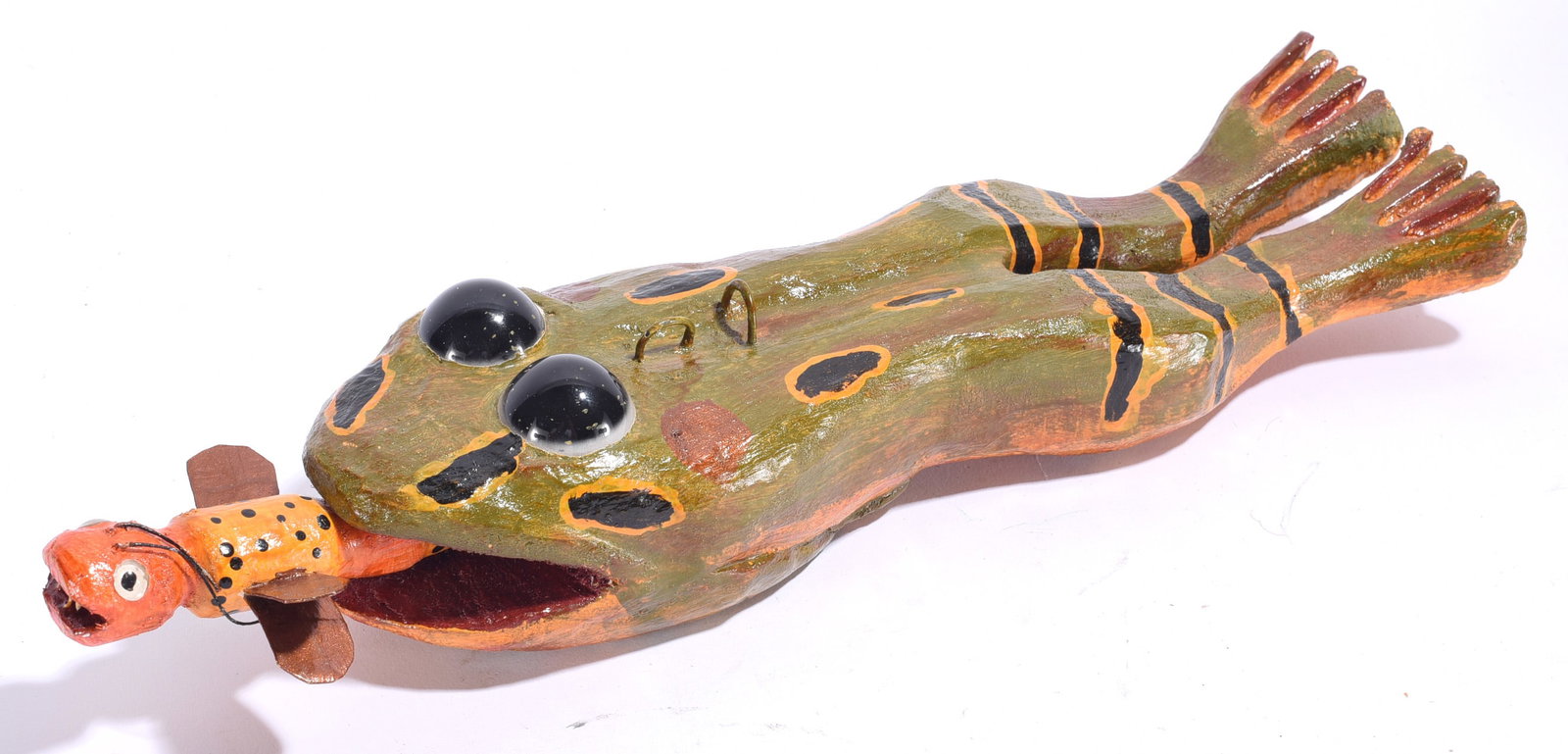 Bob Foster Wood Carved Decoy (1 of 2)
