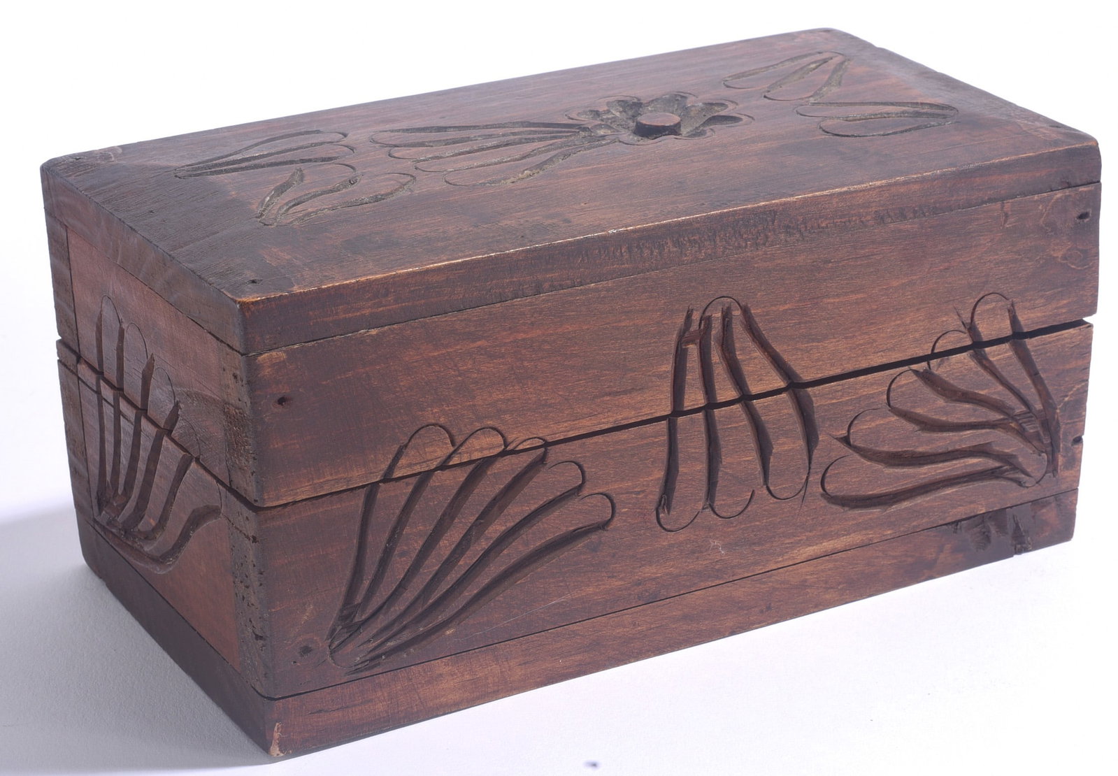 Antique Decorated Document Box (1 of 3)