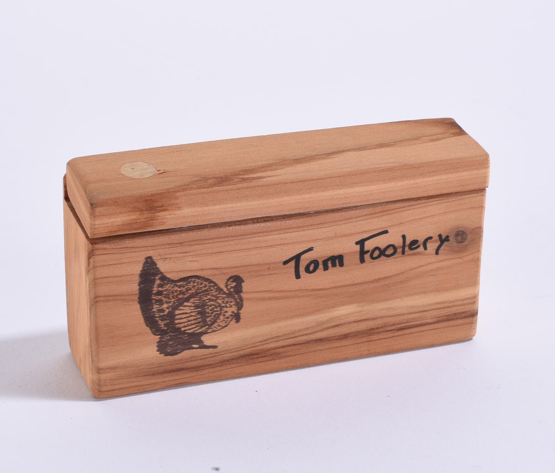 Tom Foolery Wooden Turkey Call Box (1 of 2)