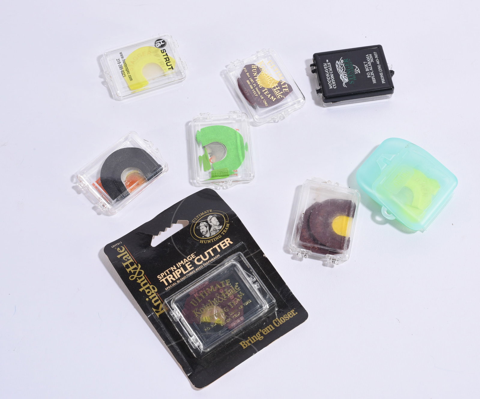 Collection of Turkey Diaphragm Mouth Calls (1 of 1)