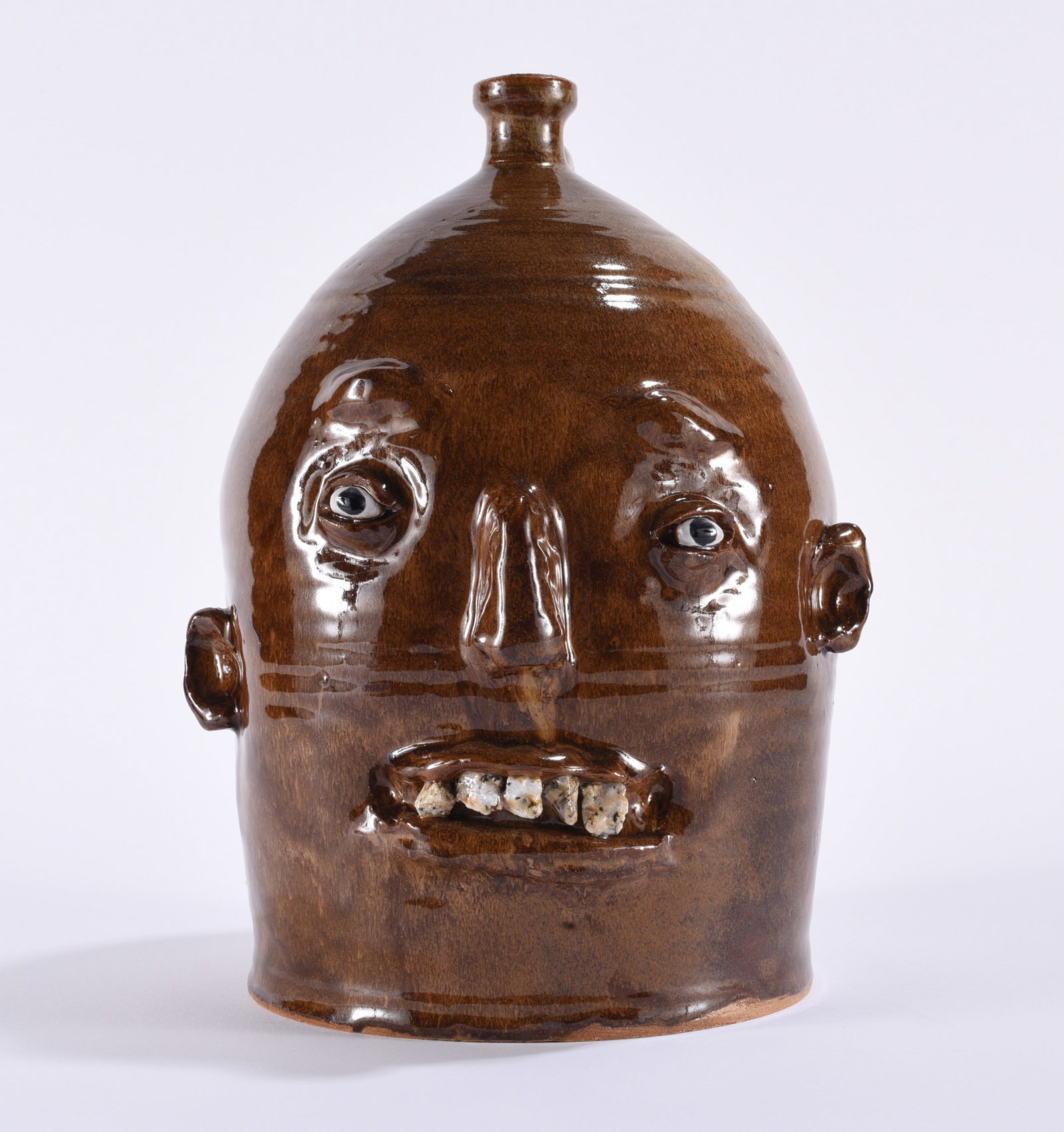 Marvin Bailey Rock Tooth Face Jug (1 of 5)