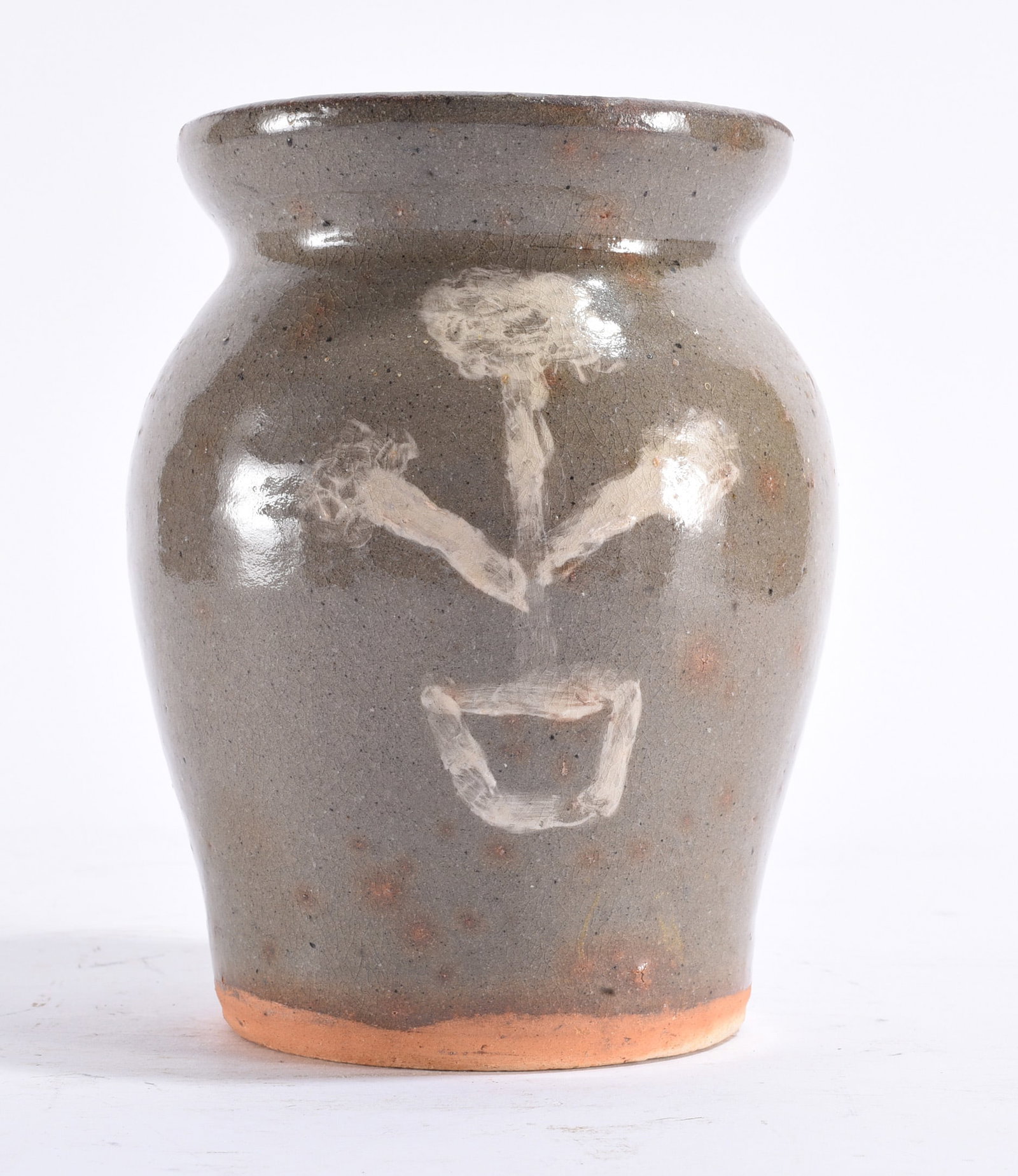 Rare Burlon Craig Slip Decorated Jar (1 of 3)