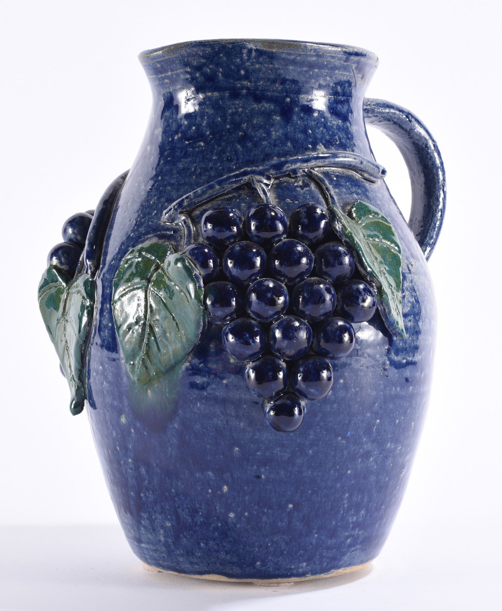 Edwin Meaders Decorated Grape Pitcher (1 of 4)