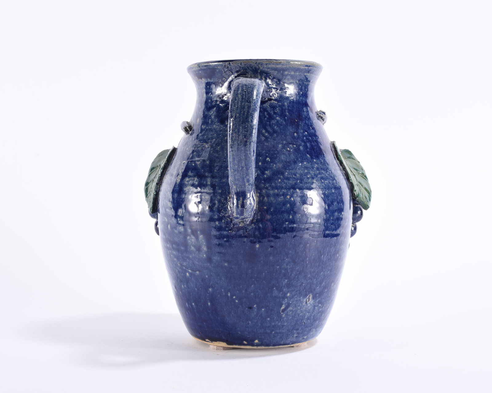 Edwin Meaders Decorated Grape Pitcher - 3