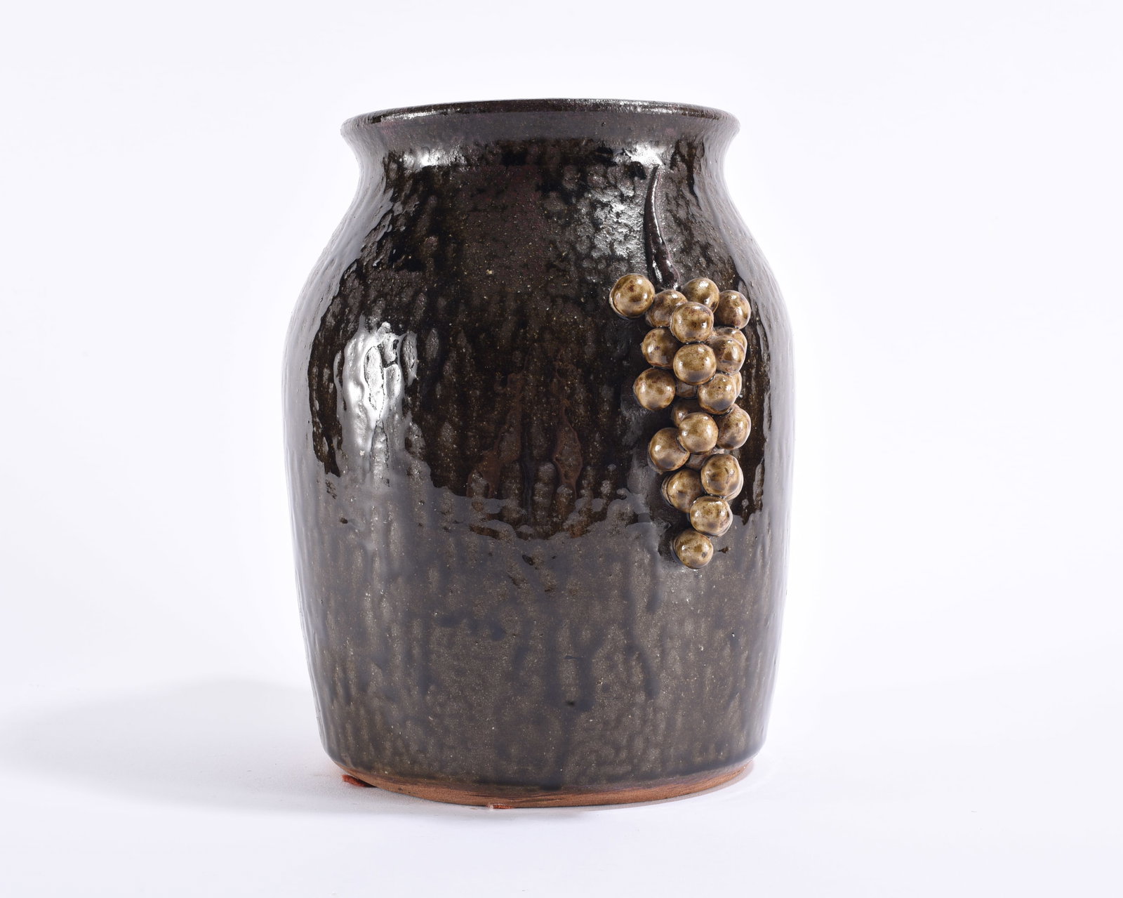 David Meaders Decorated Grape Pitcher - 3