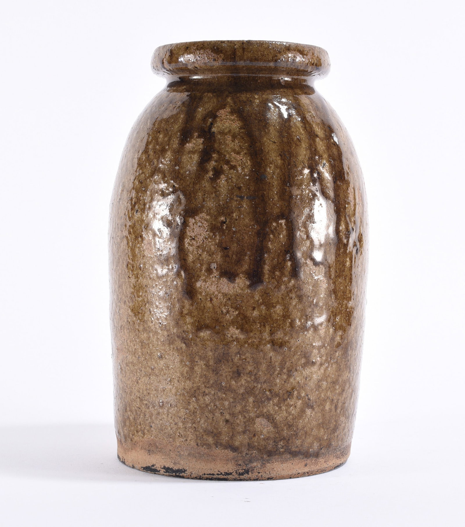 Catawba Valley Pottery Canning Jar ca. 1880 (1 of 5)