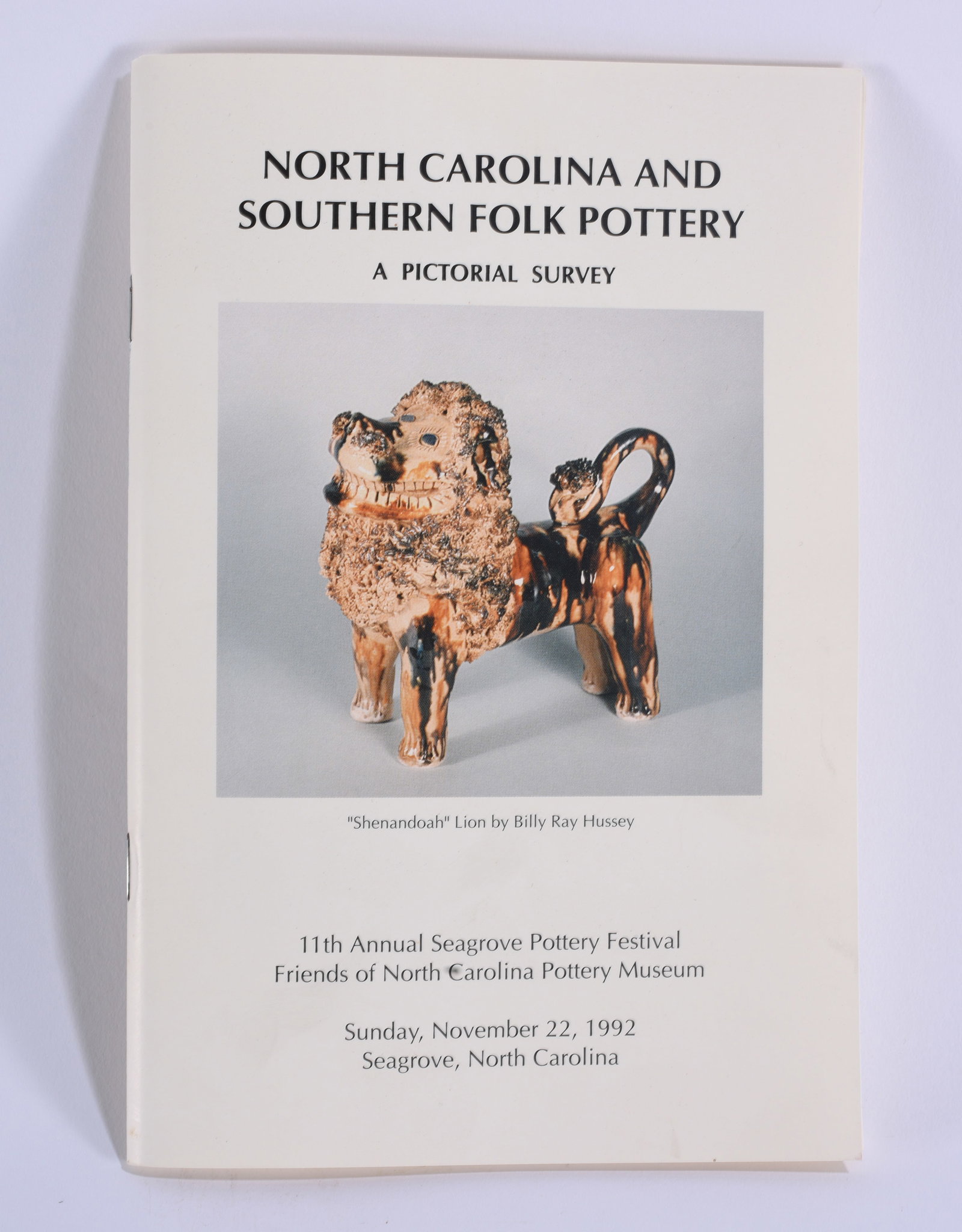 Pottery Reference Book: North Carolina Southern Folk Pottery (1 of 3)