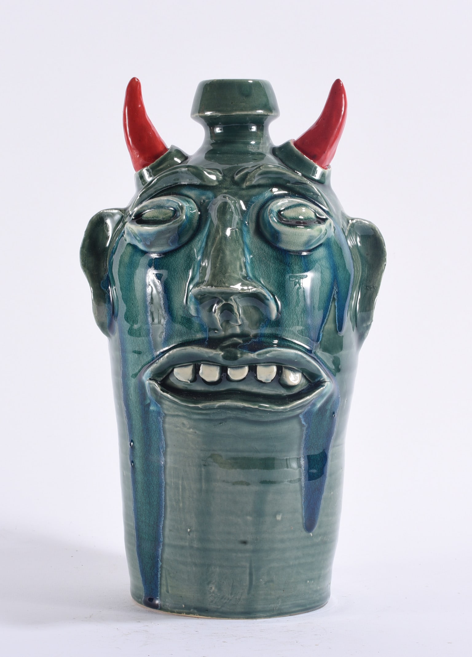 Randy Tobias Face Jug (1 of 4)